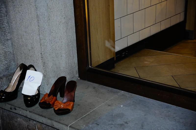 Pointed-Toe Leather Pump, second view