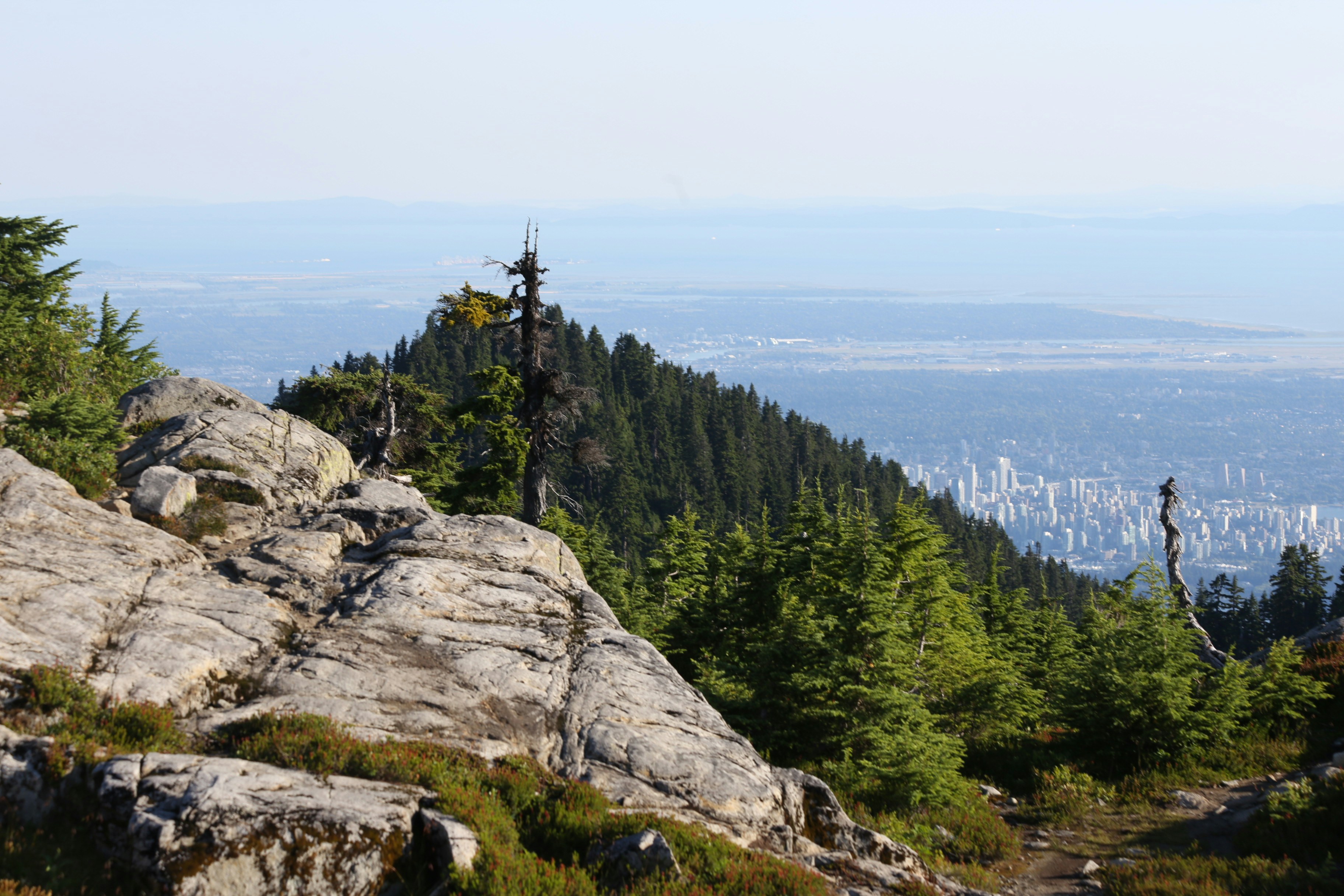 View of Vancouver from Grouse Mountain