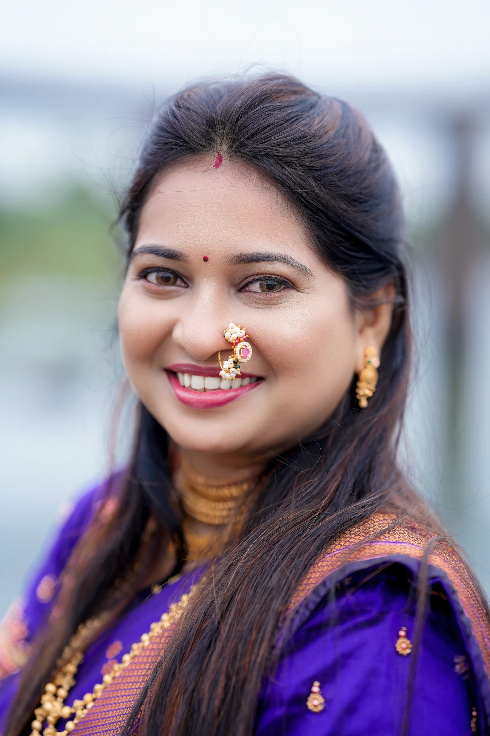 Portrait of Anjali S., a SEVA client