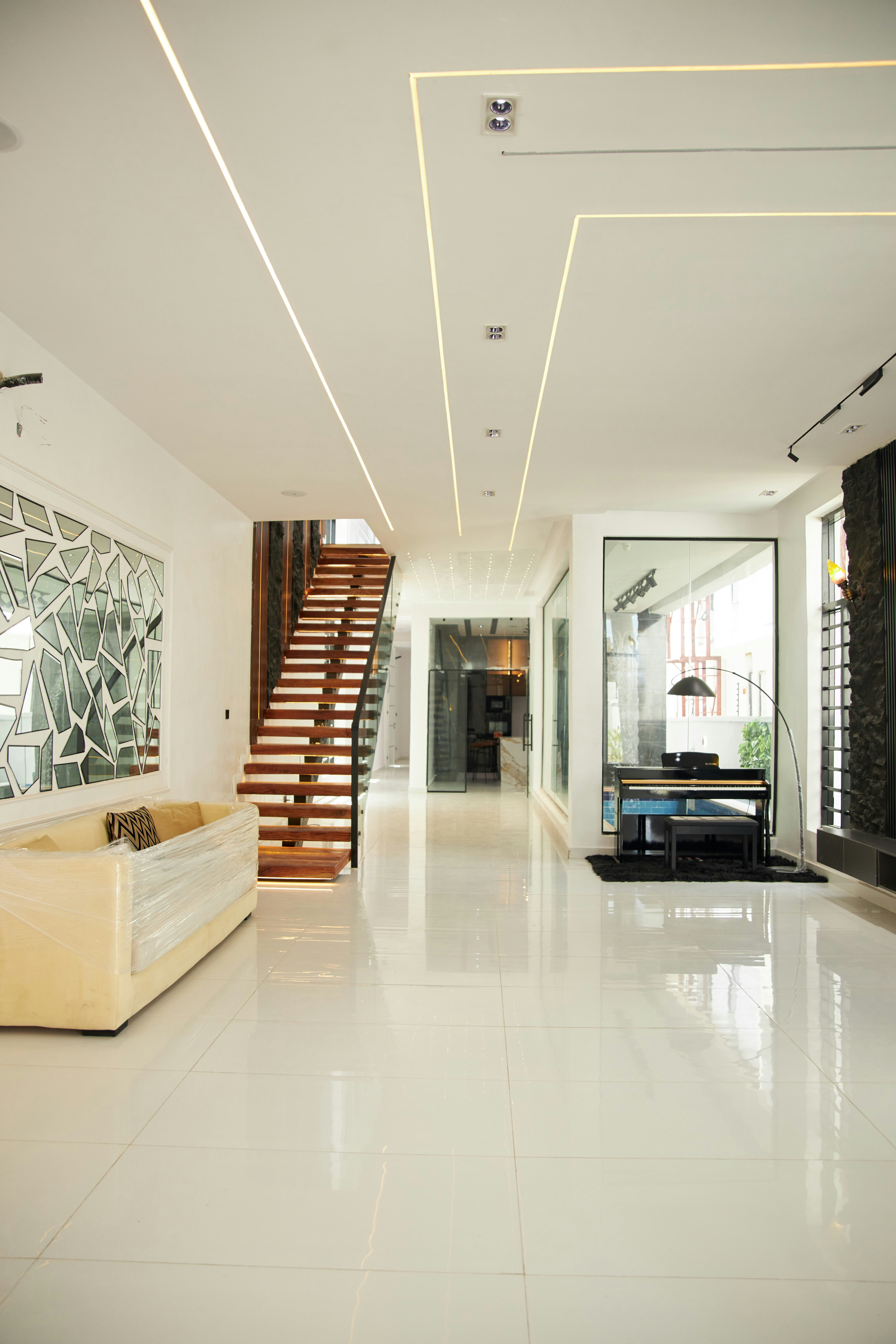 minimalist wooden hallway interior, wallpaper, Japandi Hallway Color Schemes: 7 Stunning Ideas 2