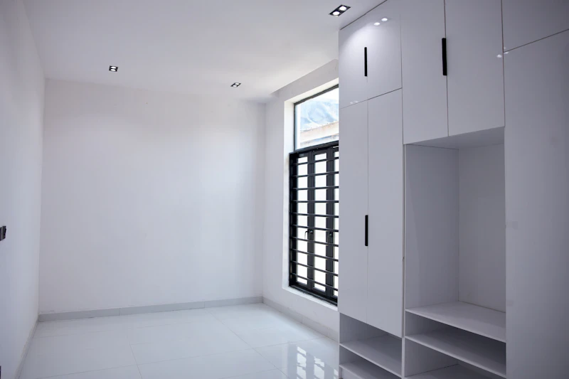 Interior turnkey and modular furniture illustration
