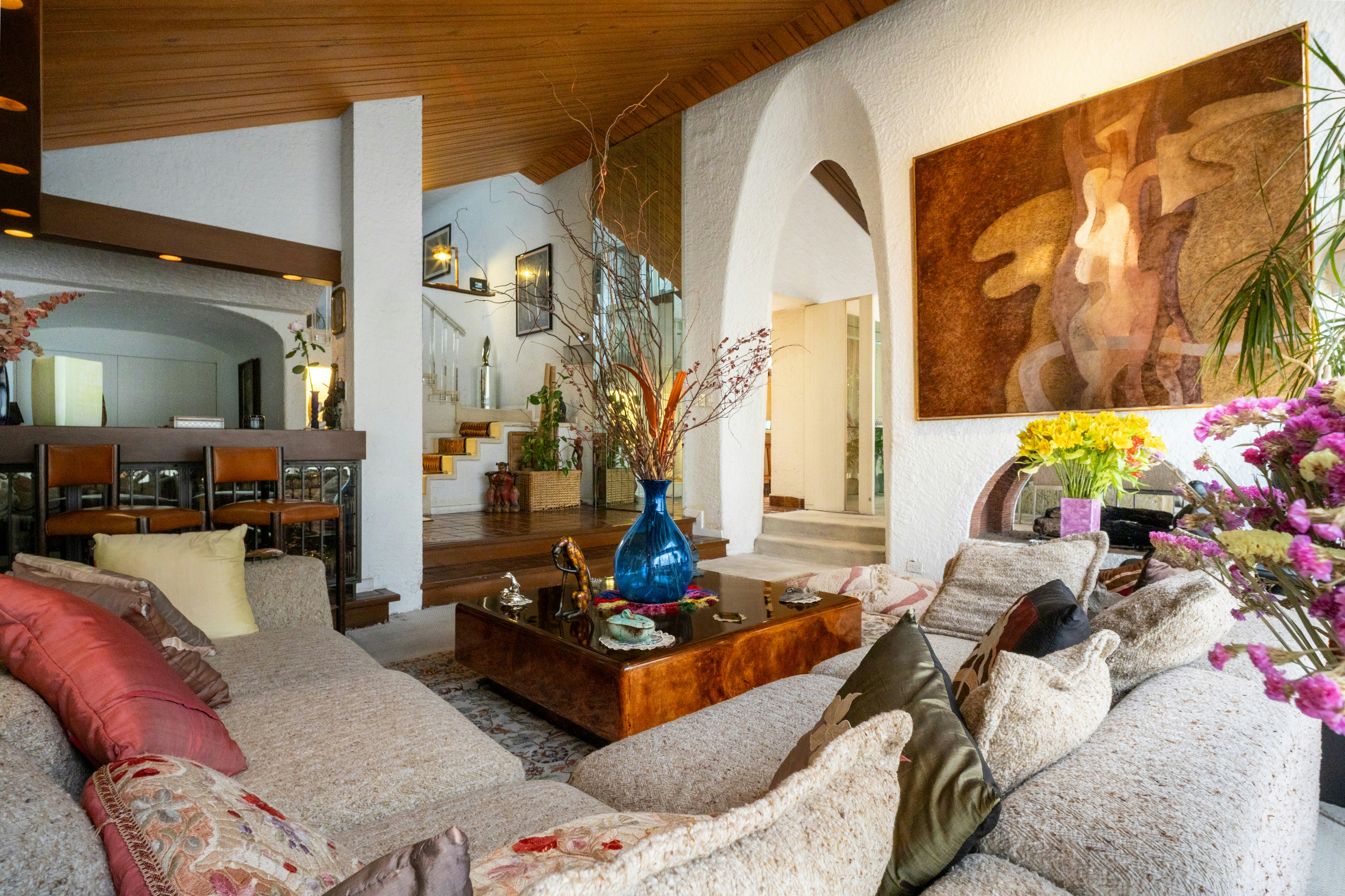 Exklusiv villa med modern inredning