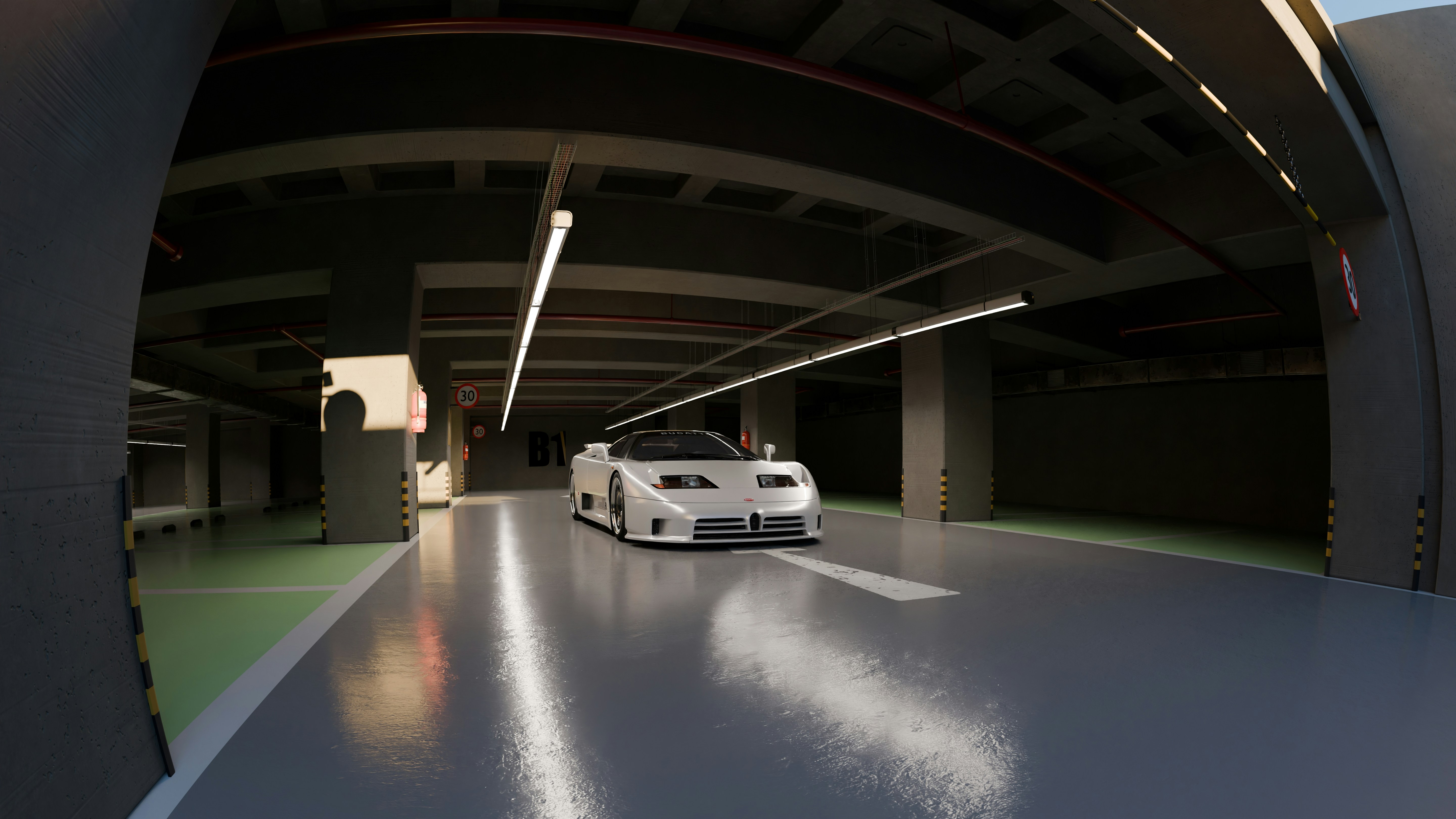modern luxury car garage, wallpaper, Recalls Volvo Sports Car: Safety Alerts & Performance Guide 6