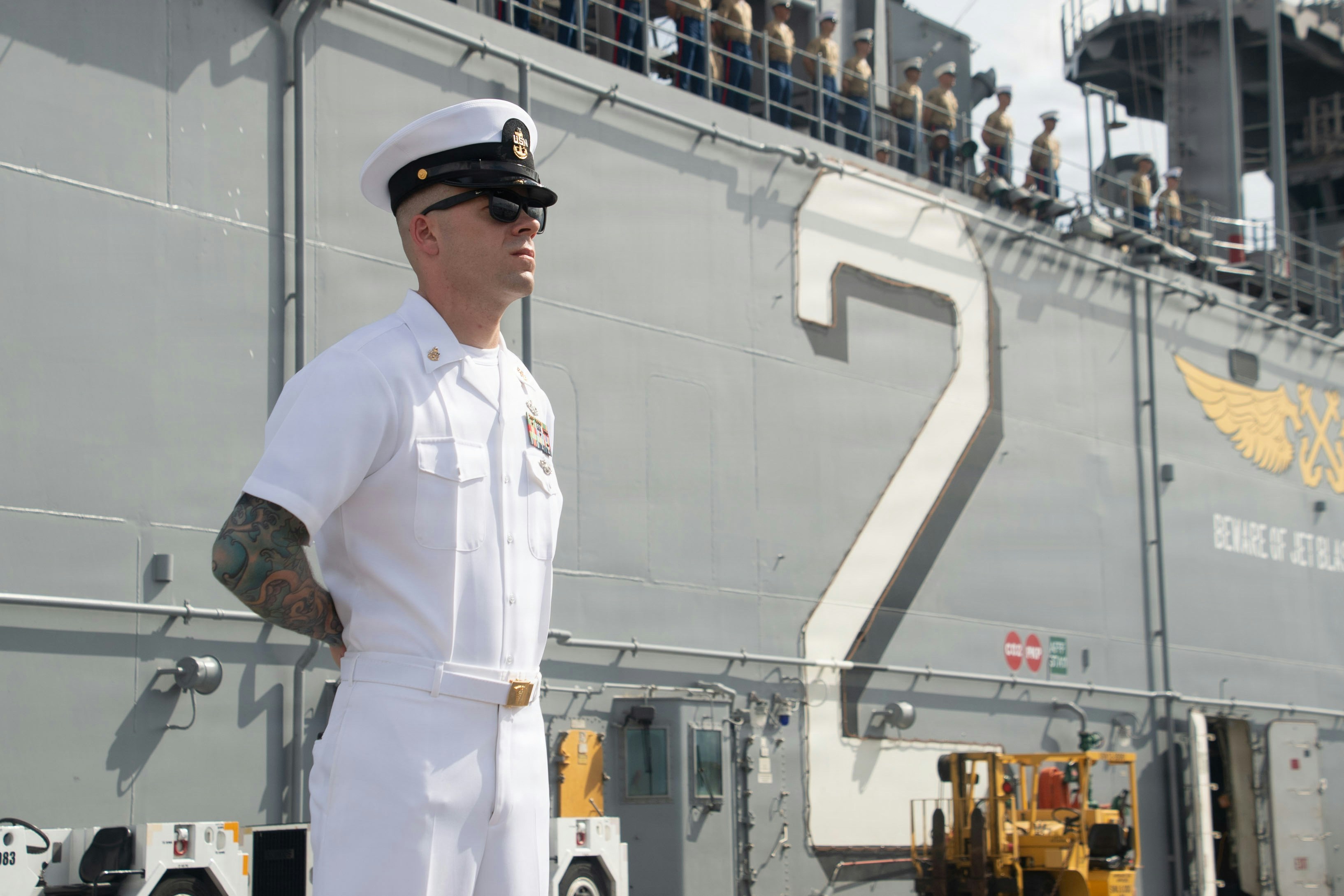 Navy recruiter