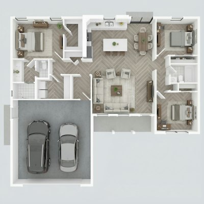 Open Plan Living in Indian Apartments: How to Design a Combined Living, Dining & Kitchen Space