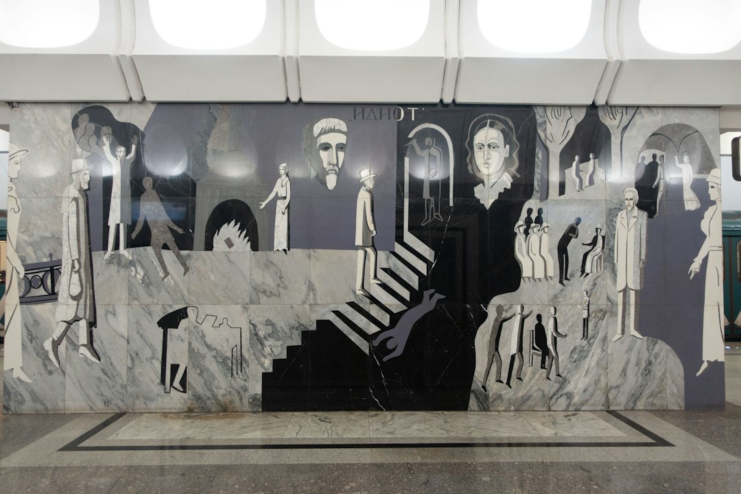 landscape wall mural
