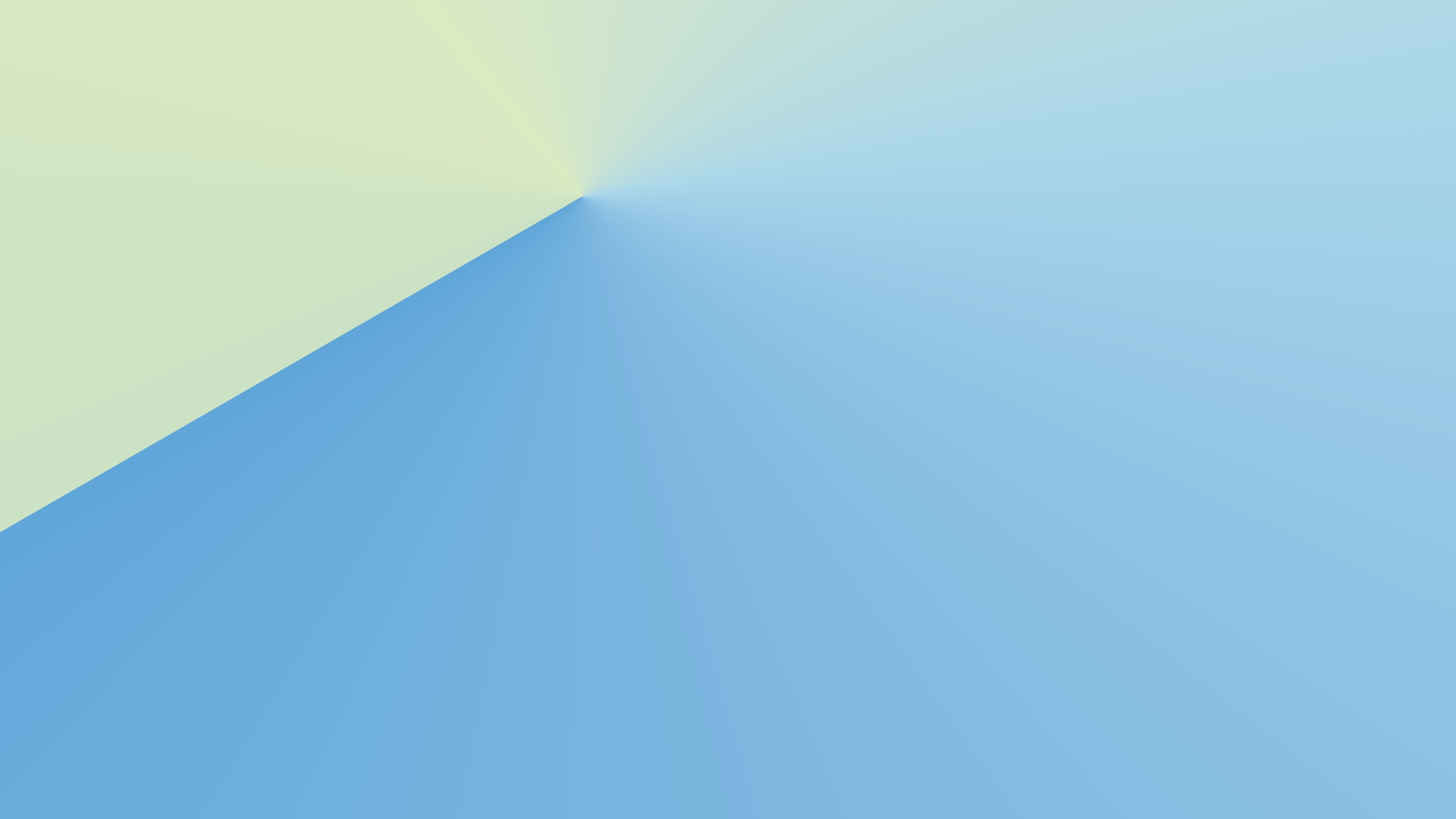 A soft gradient shifting from pale yellow to bright blue