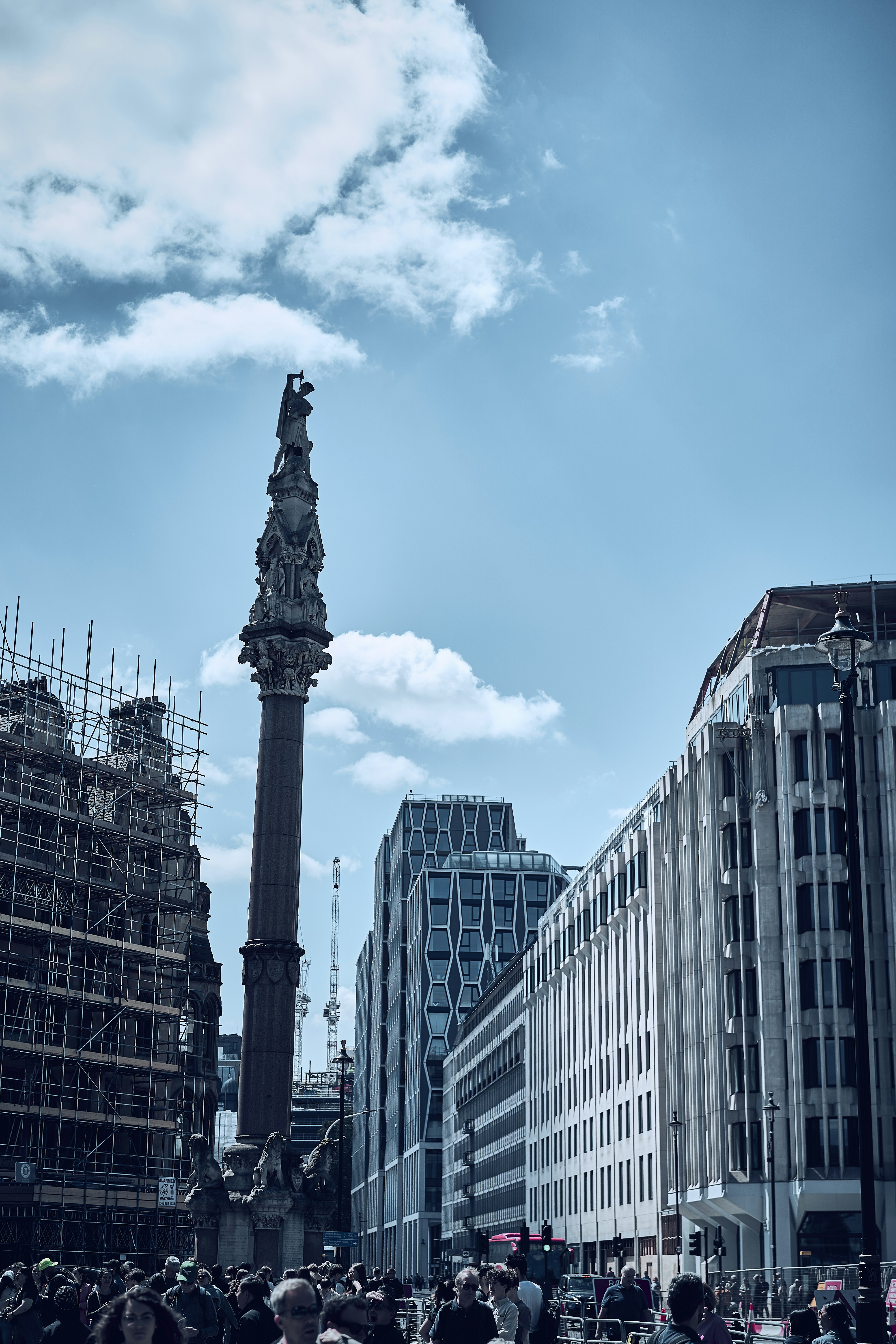 Westminster architecture in central London, England.