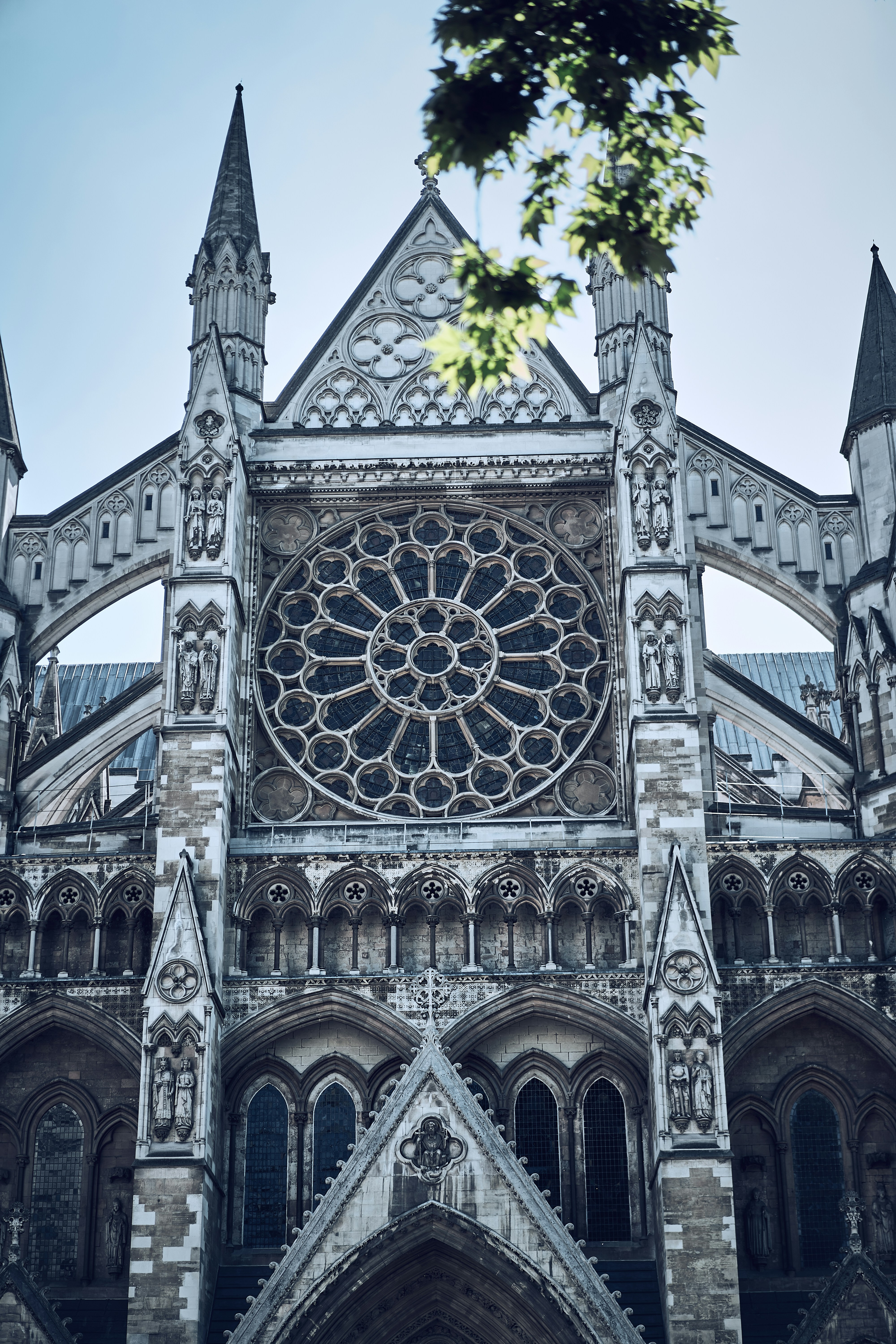 Westminster architecture in central London, England.