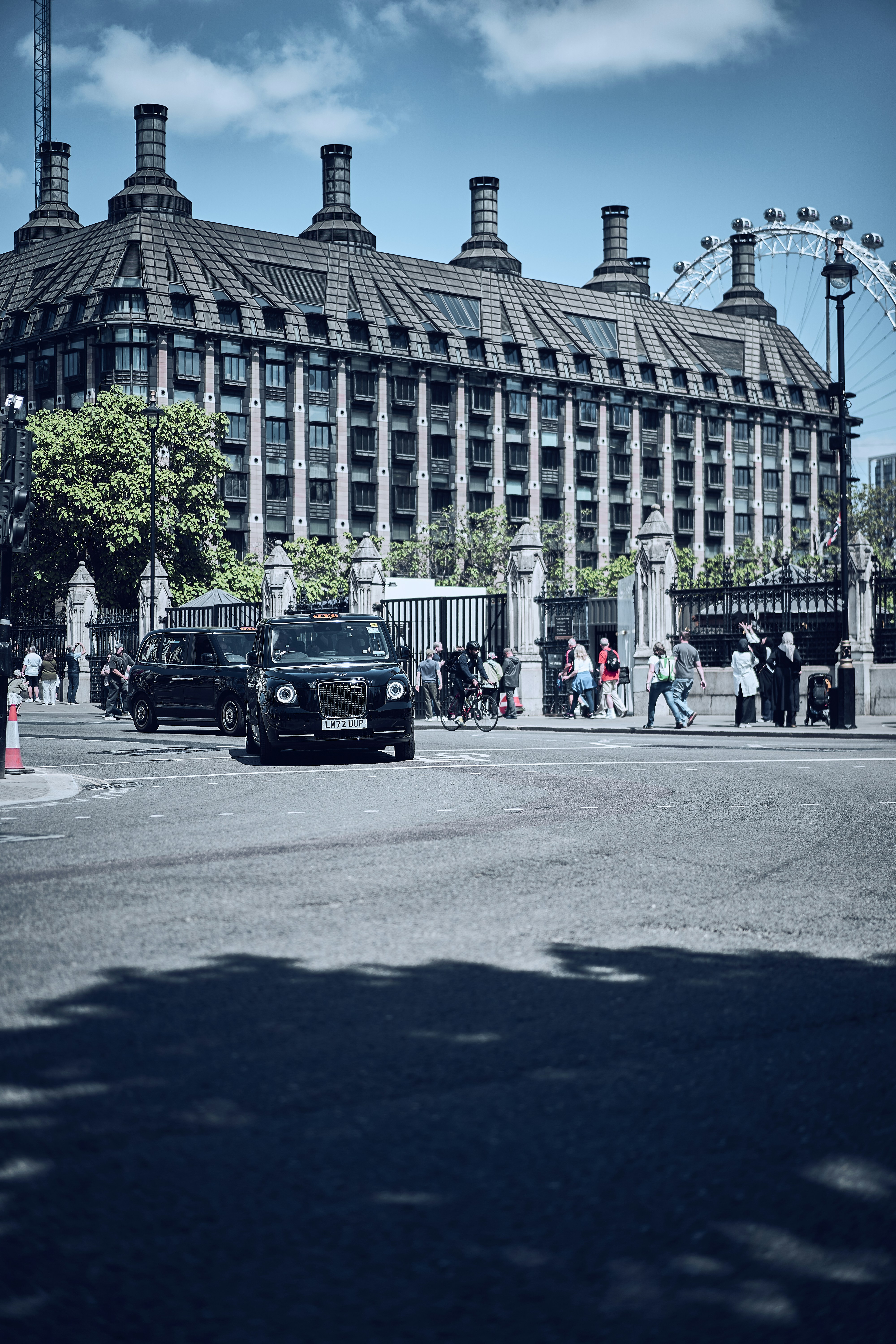 Westminster architecture in central London, England.