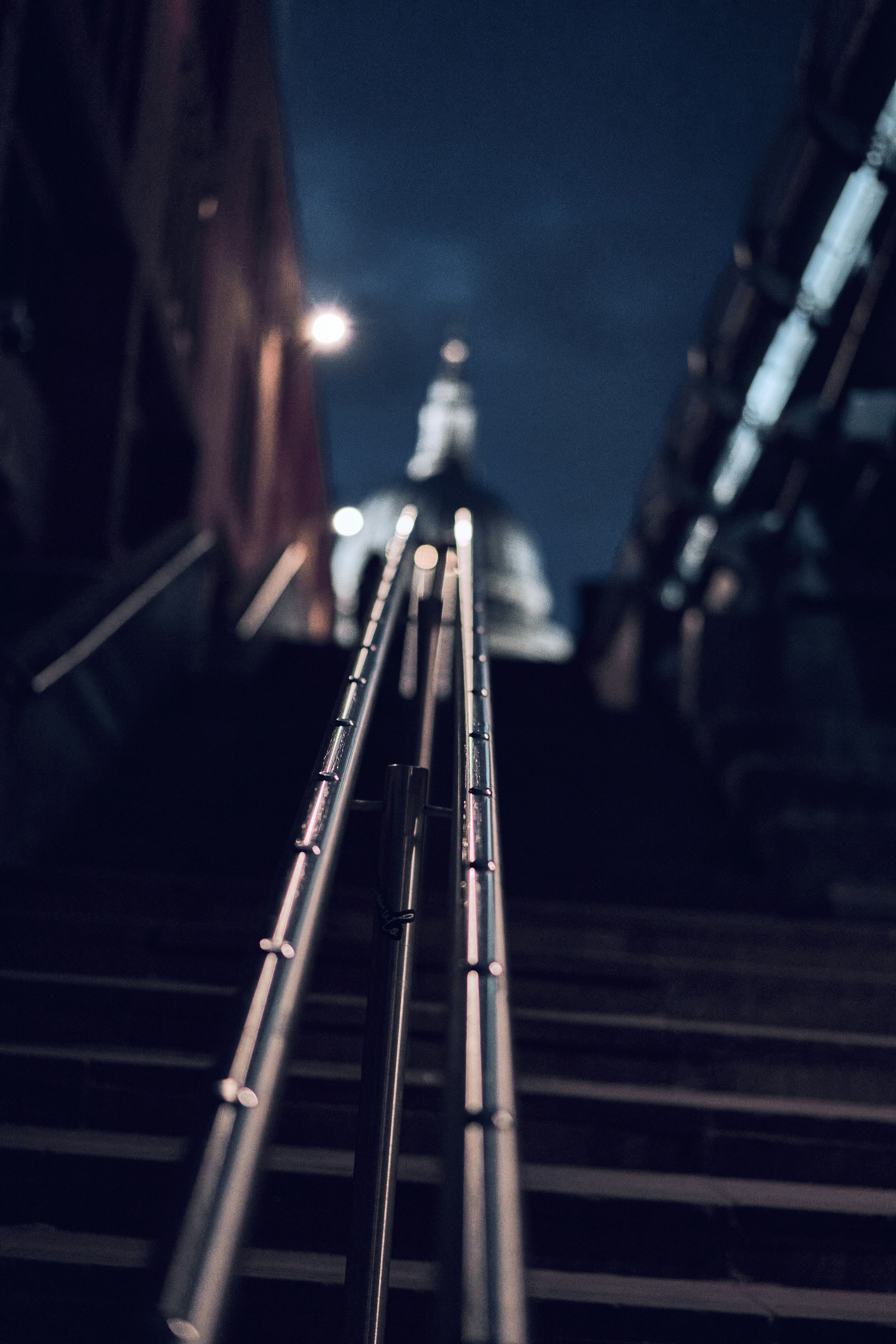 St Paul's Cathedral and the London skyline at night.
