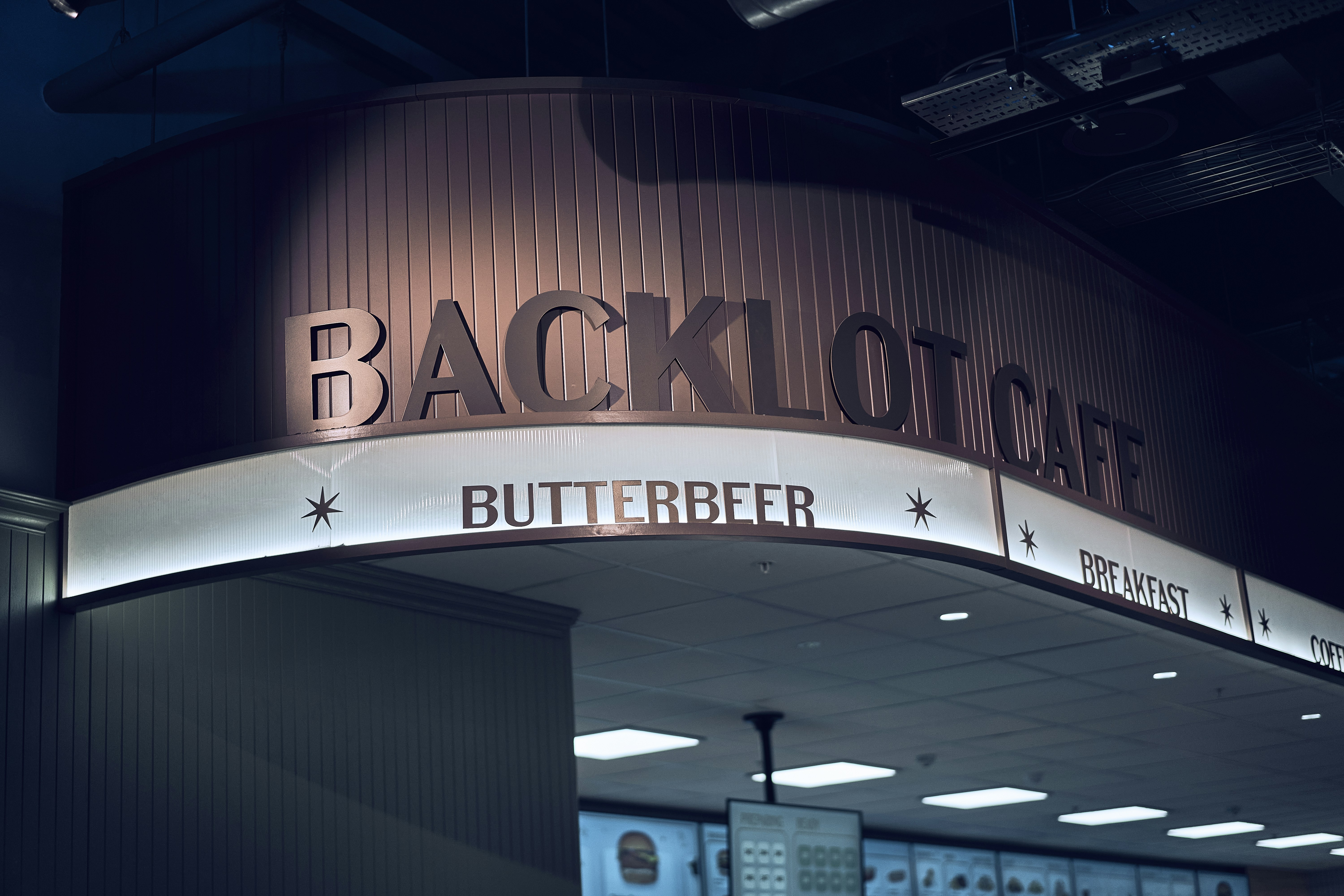 Butterbeer at the Warner Bros. Studio Tour London in Leavesden.
