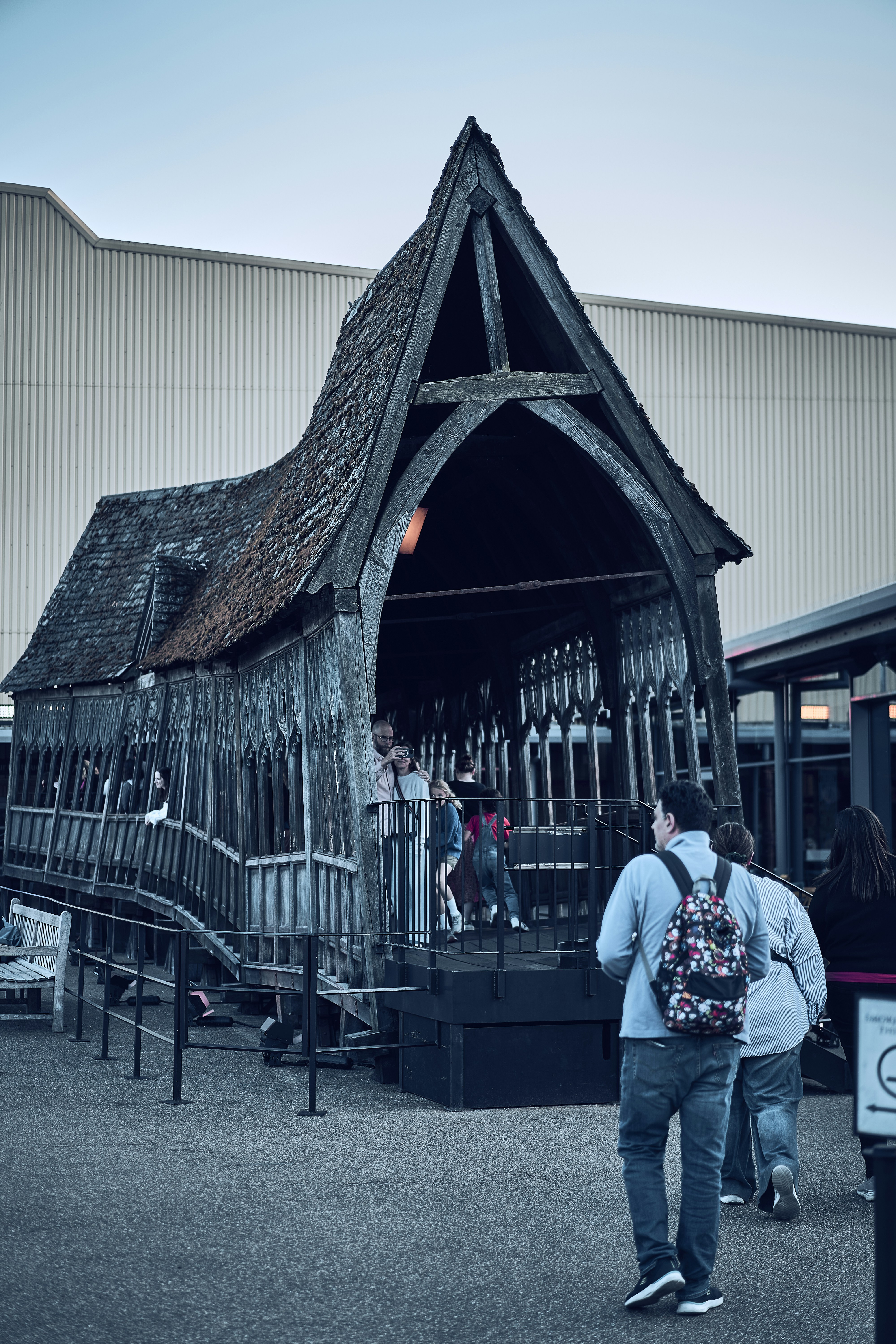 A detail from the Warner Bros. Studio Tour London in Leavesden, United Kingdom.