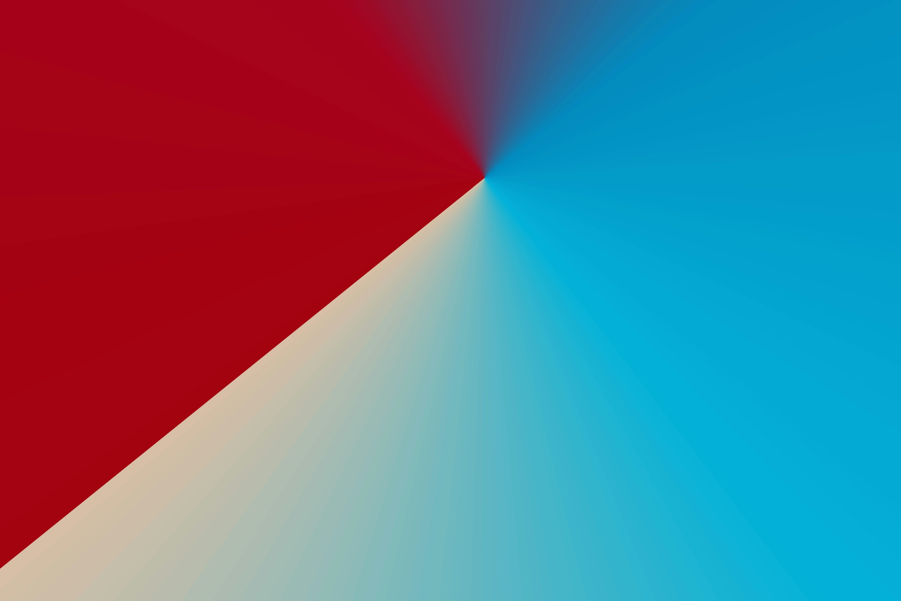 A diagonal gradient shifting from deep red to bright blue