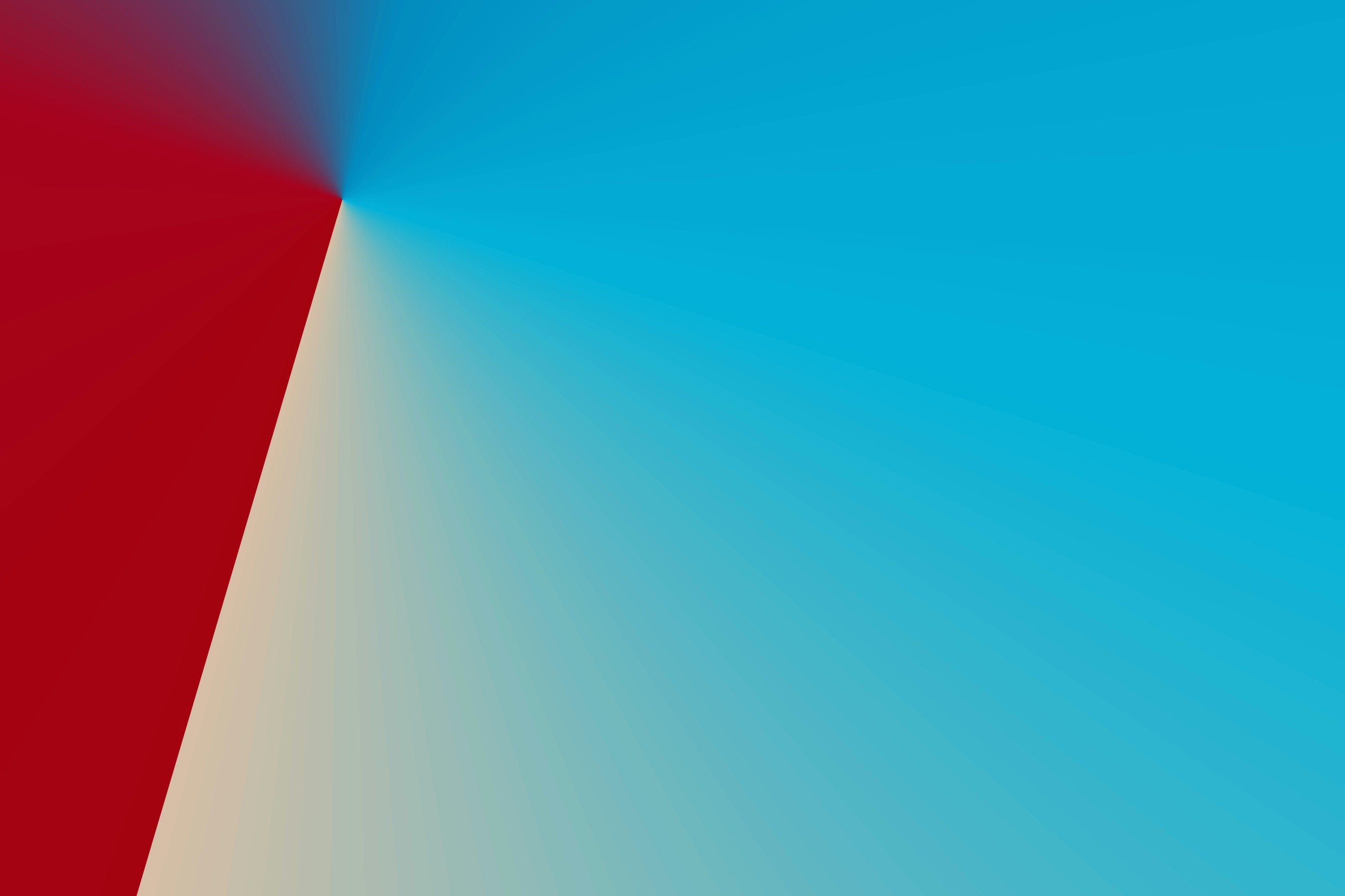 A smooth gradient shifting from deep red to bright blue