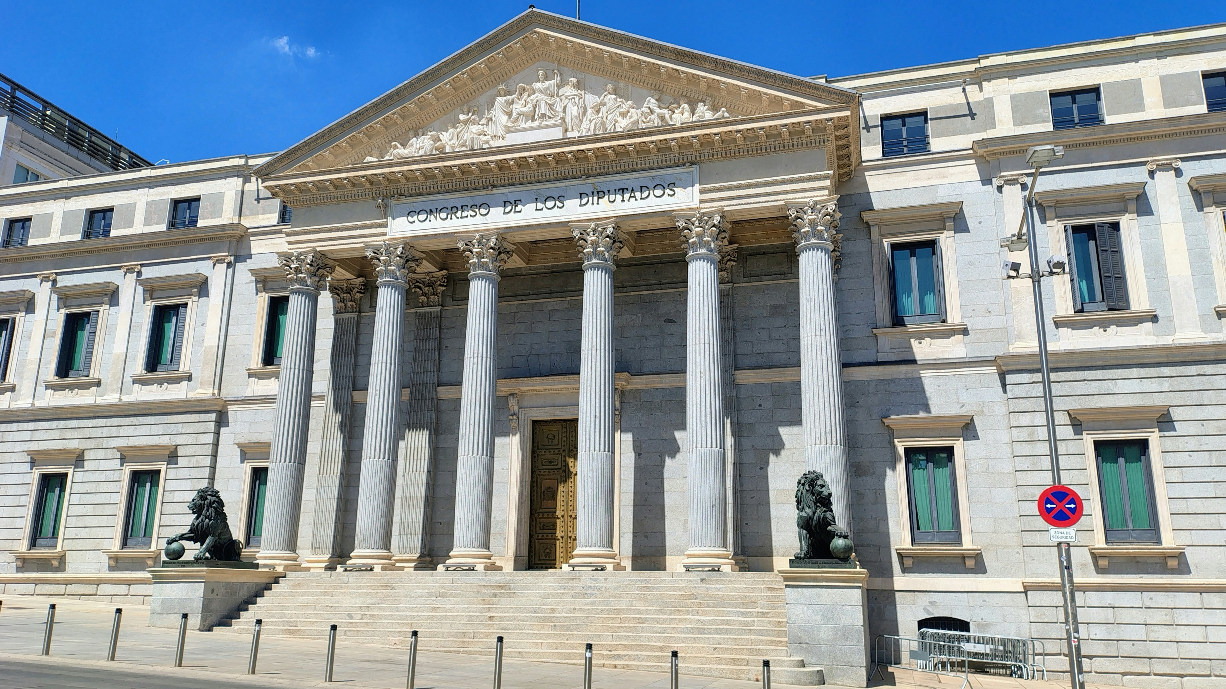 Congreso de los Diputados in Madrid, Spain — contextual photograph