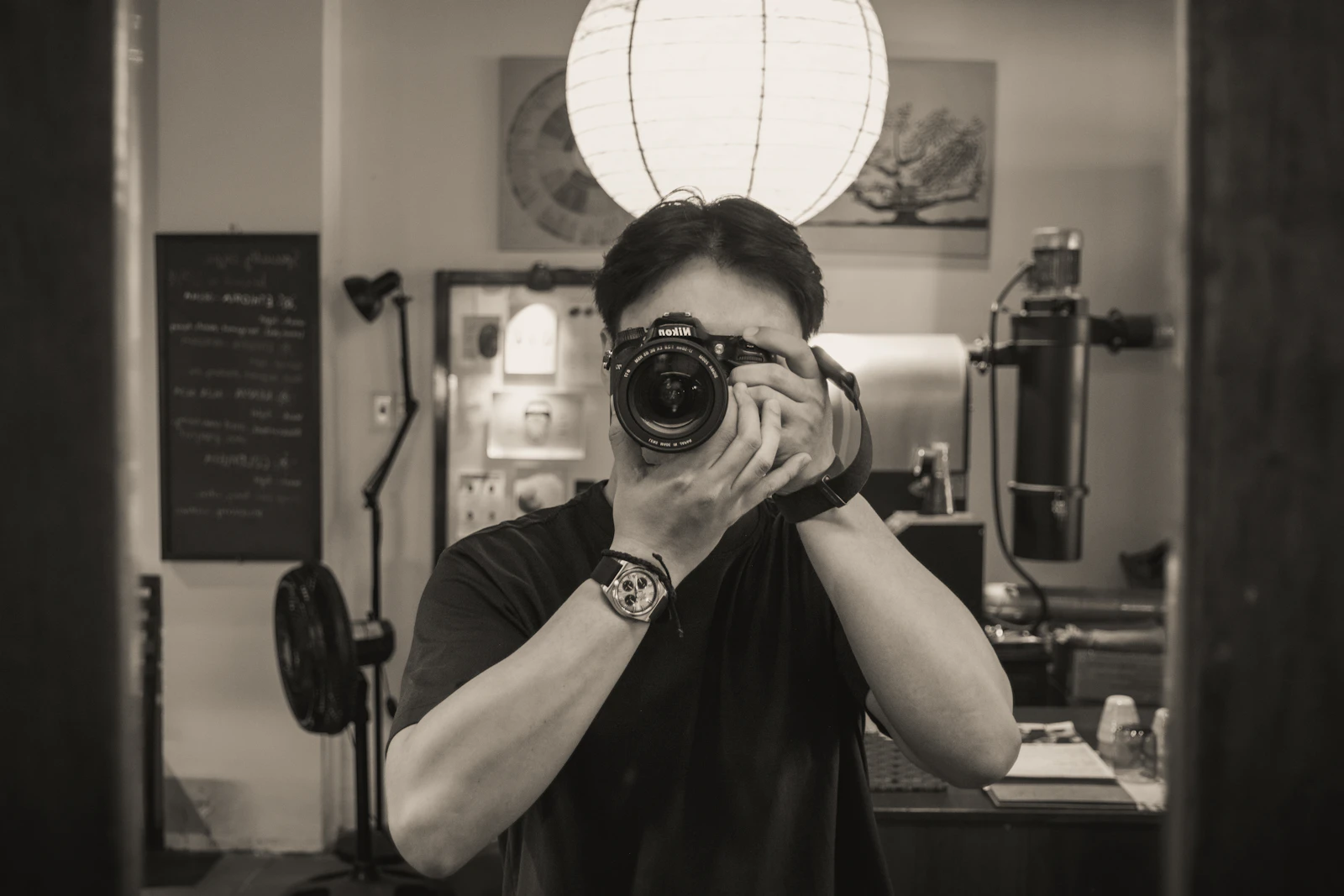 Photographe Photo Maps au travail