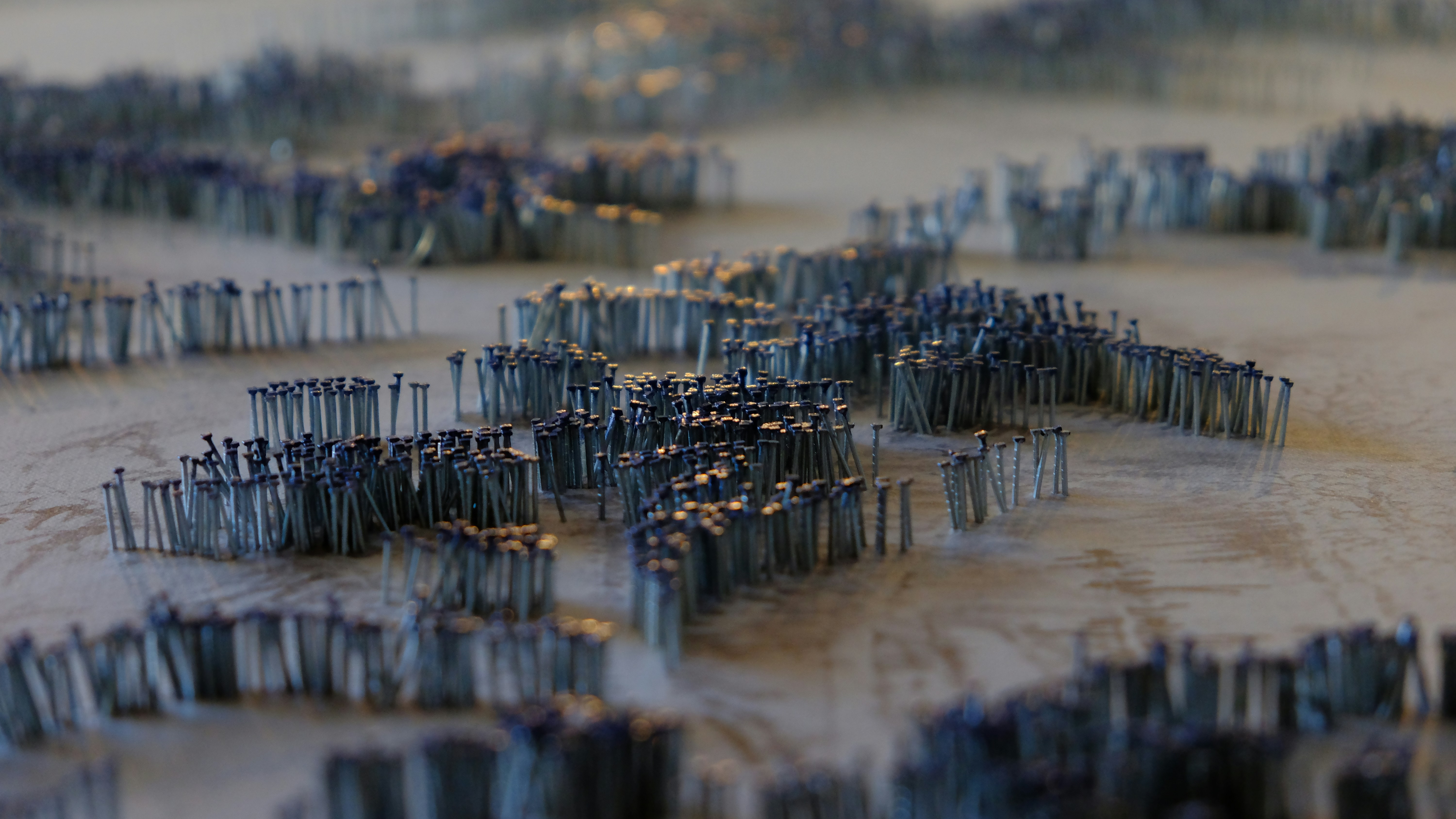 Metal Print — Concrete Horizon