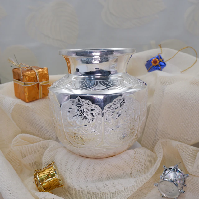 Engraved Kansa Lota