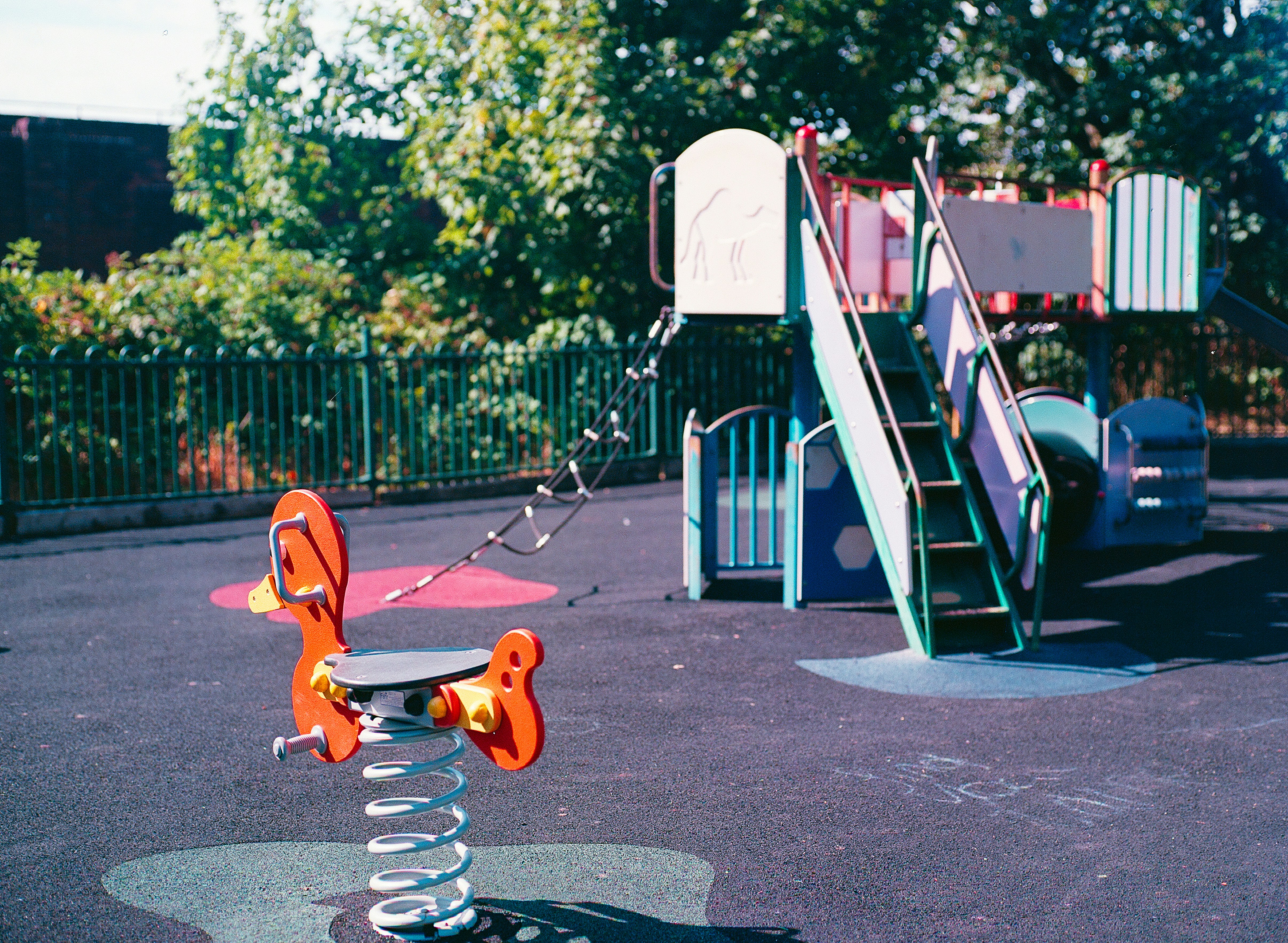 Spring rider and playground structure