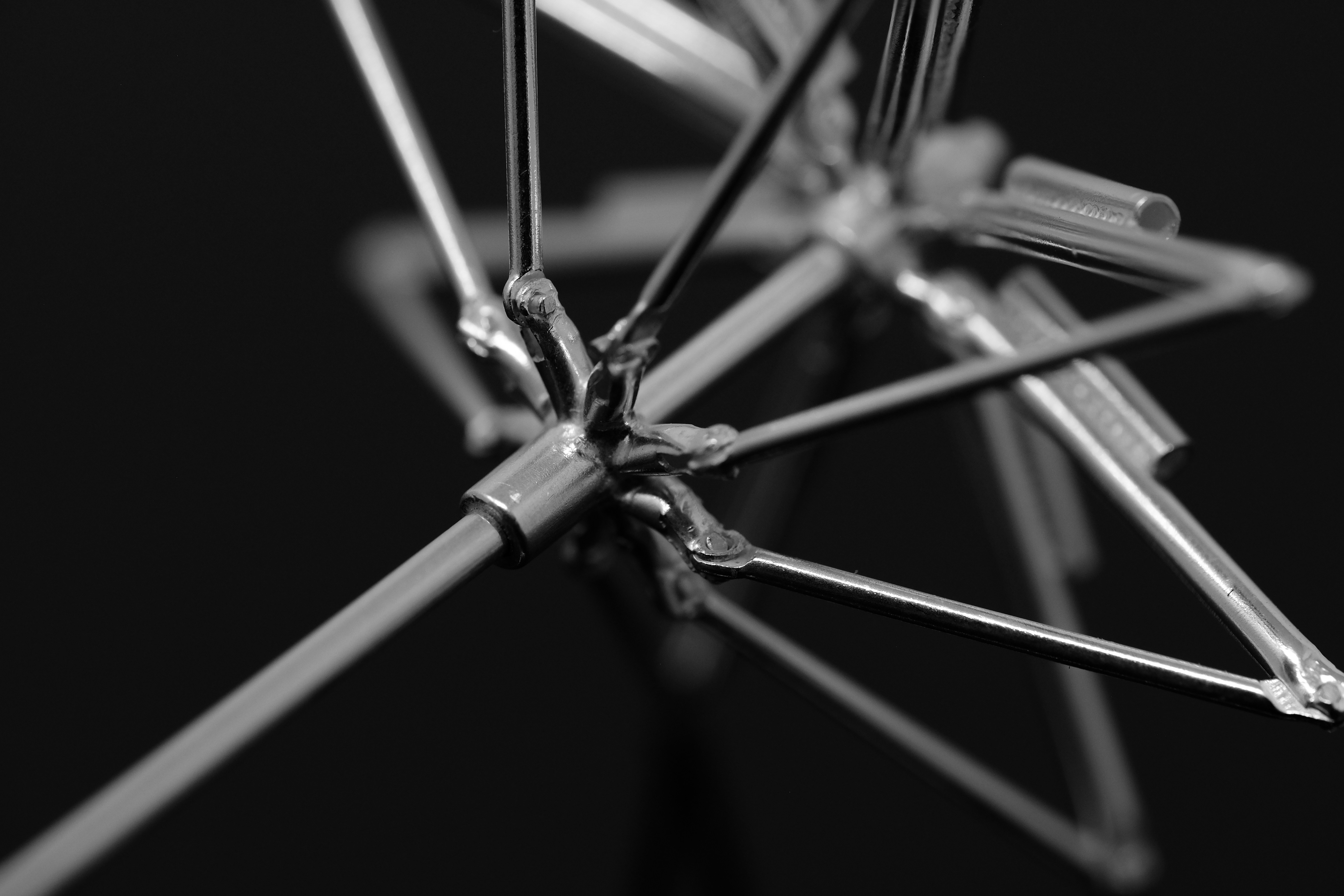 dual hinge mechanism component macro photography