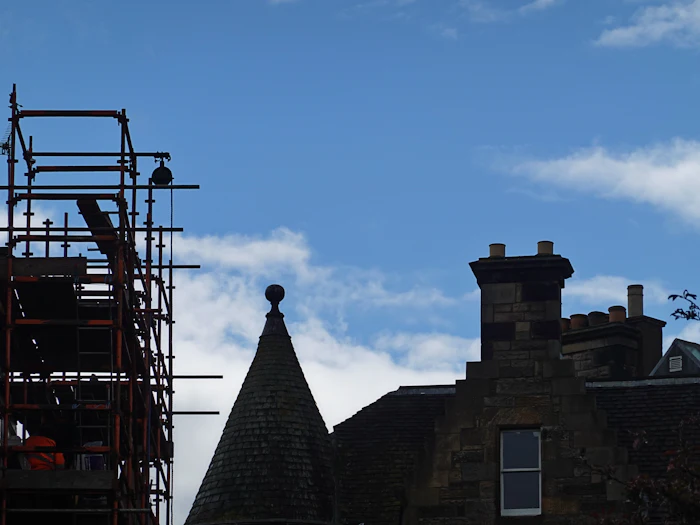 Construction Security work being carried out in London