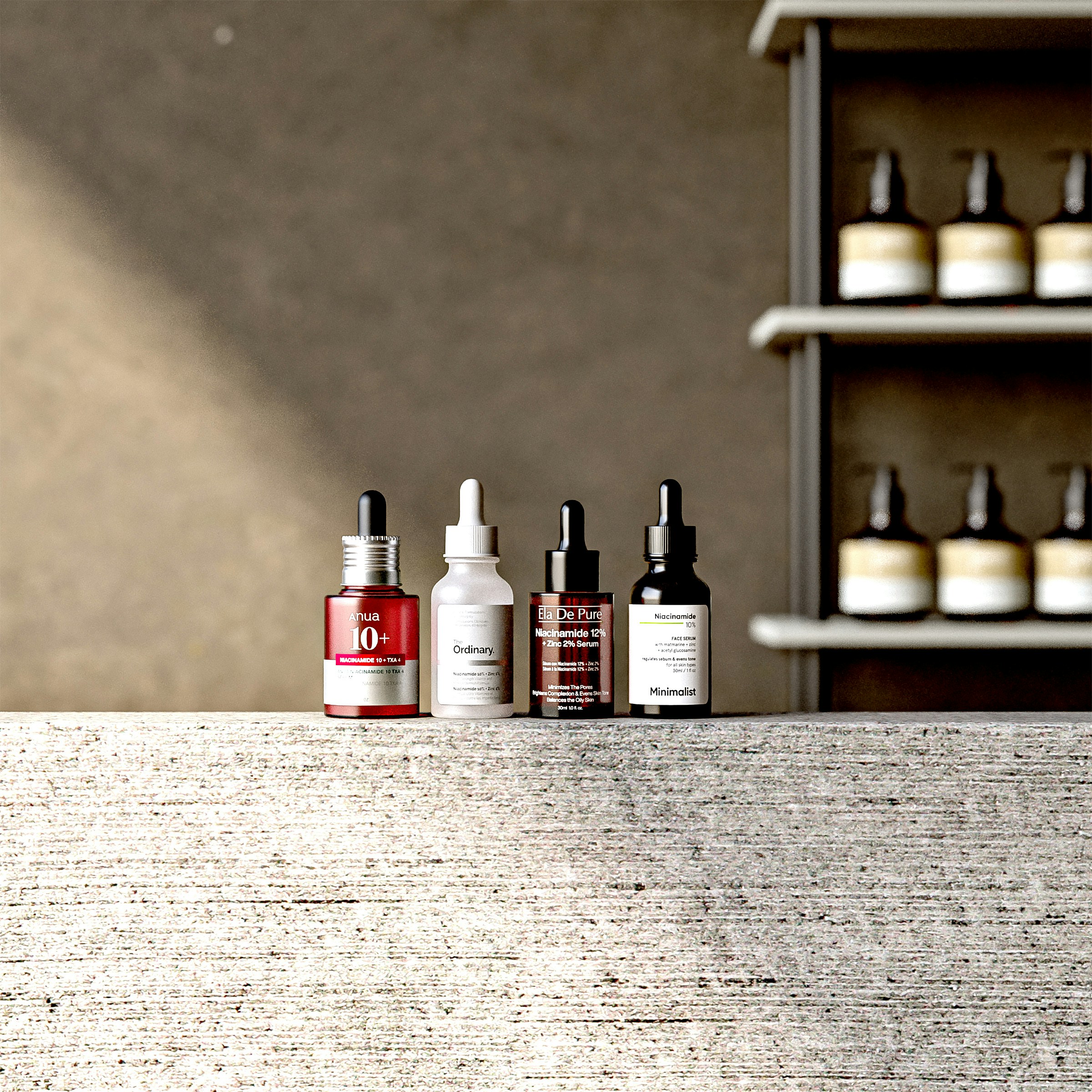 minimalist skincare bottles, wallpaper, Essential Oils in Acne Products: Why You Should Be Cautious 5