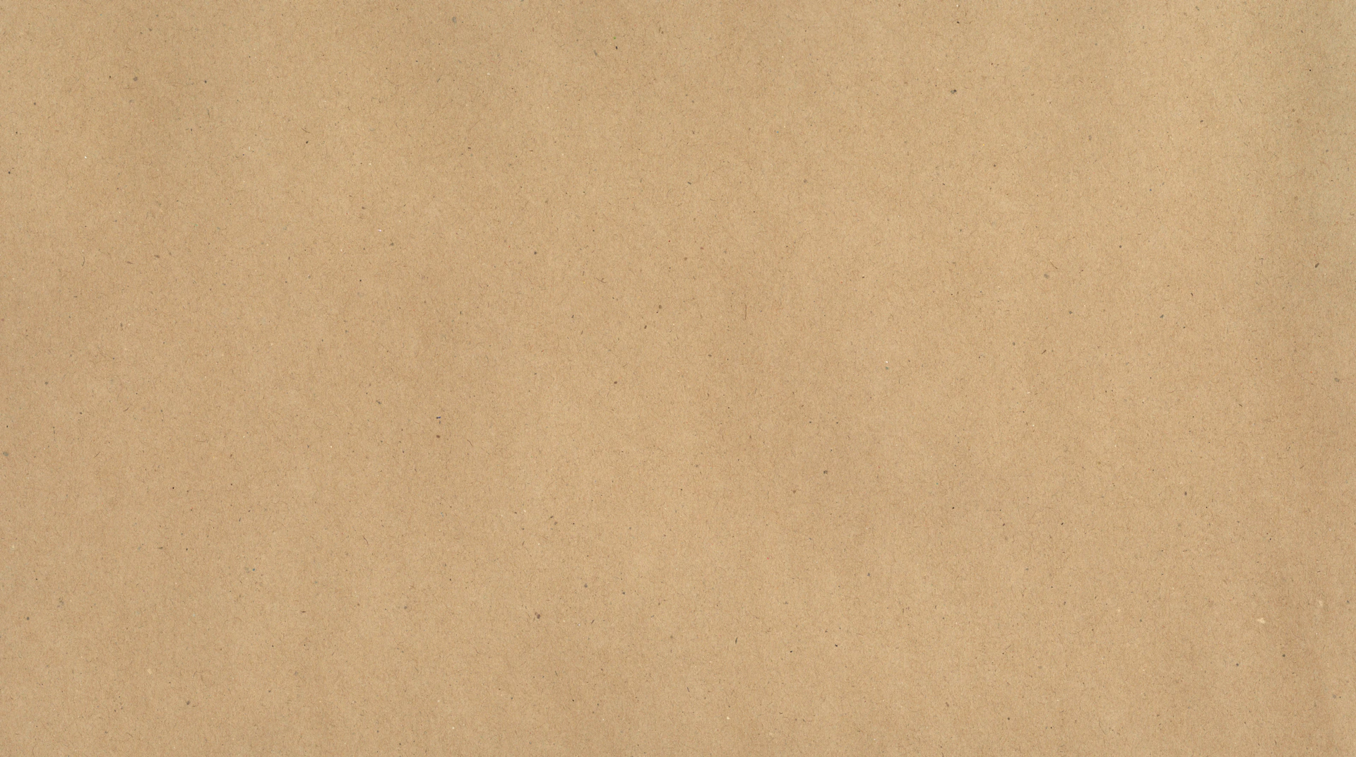 A flat sheet of light brown craft paper with a subtle textured surface