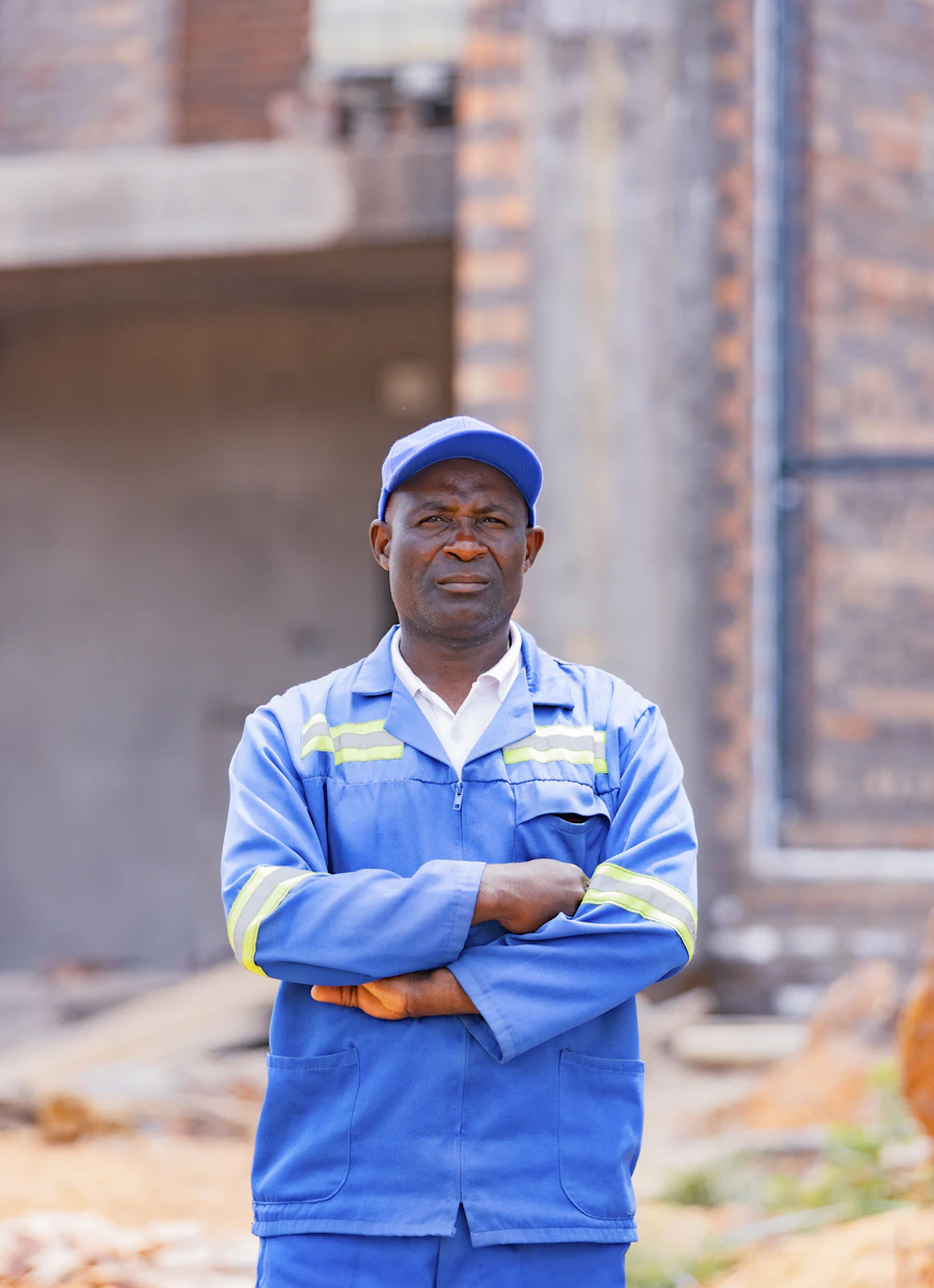 Phillips crew member on site