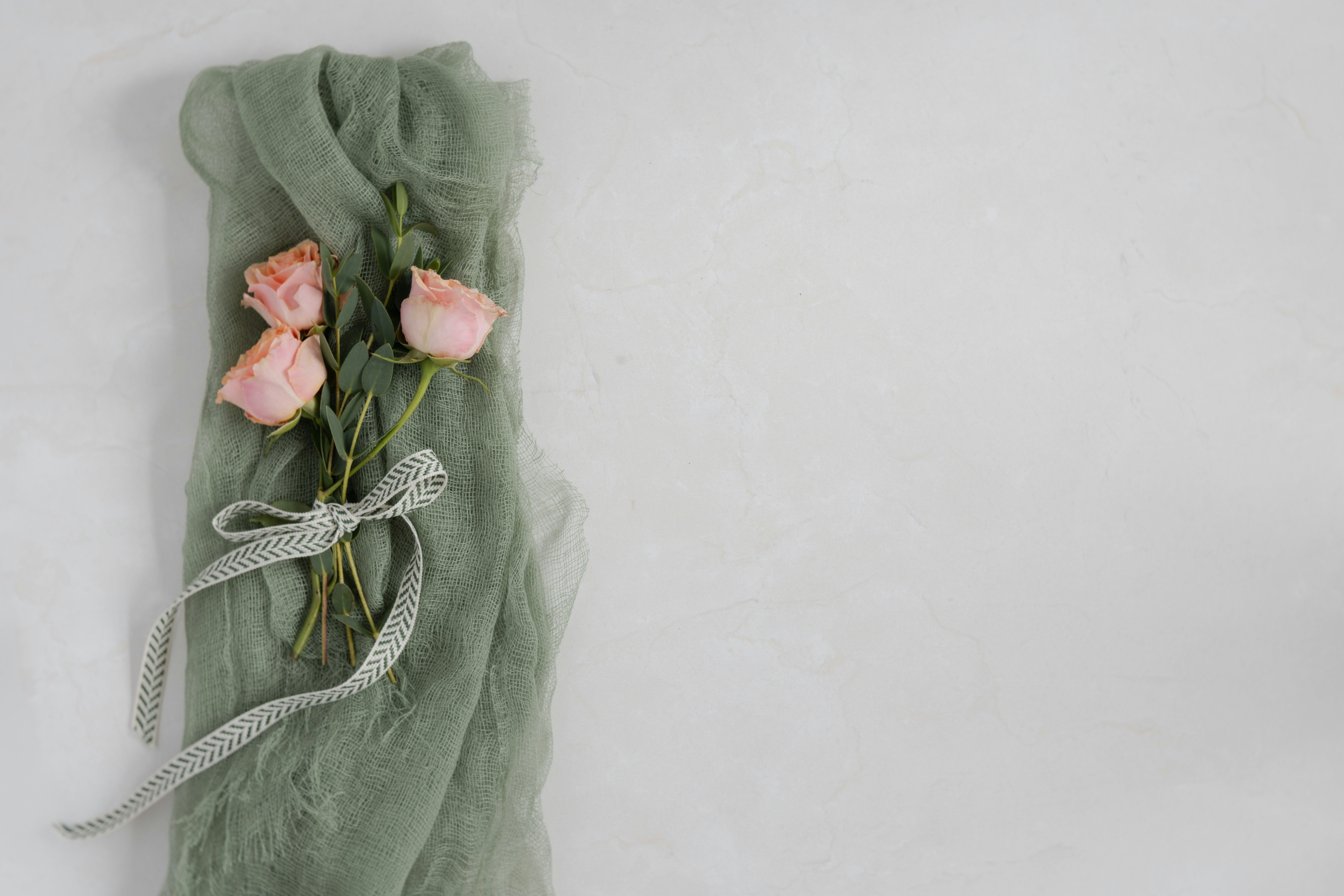 linen dress hanging
