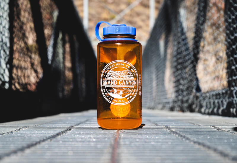 Nalgene Tritan Wide Mouth BPA-Free Water Bottle 32 oz Slate Blue