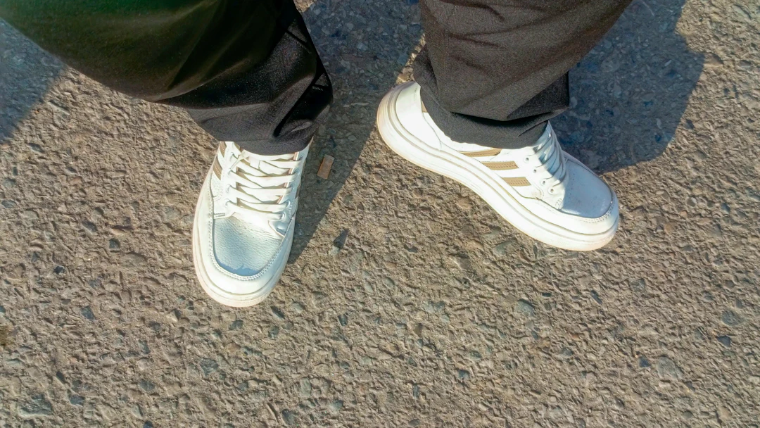 Wide Trouser worn