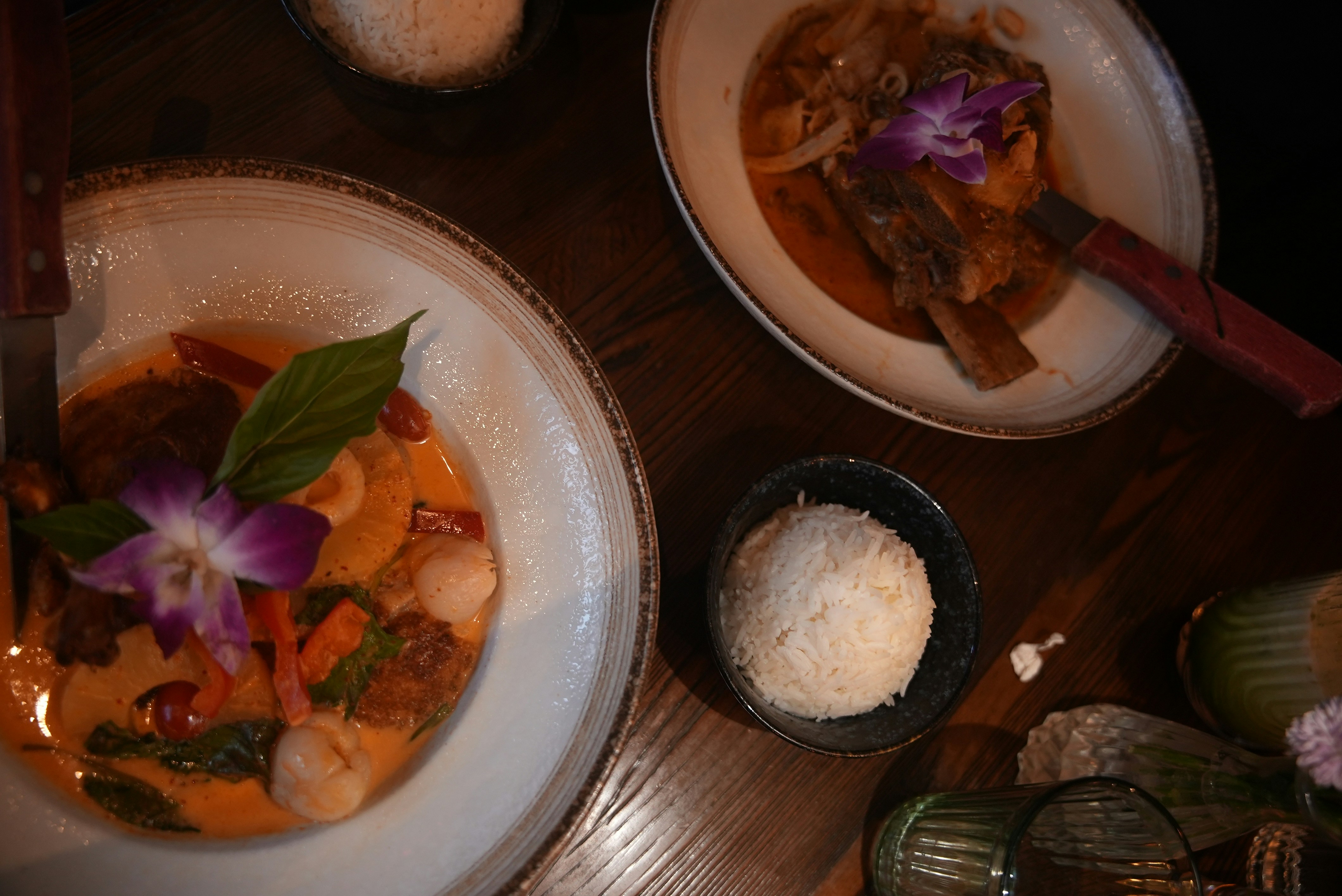 Curry rouge de poulet