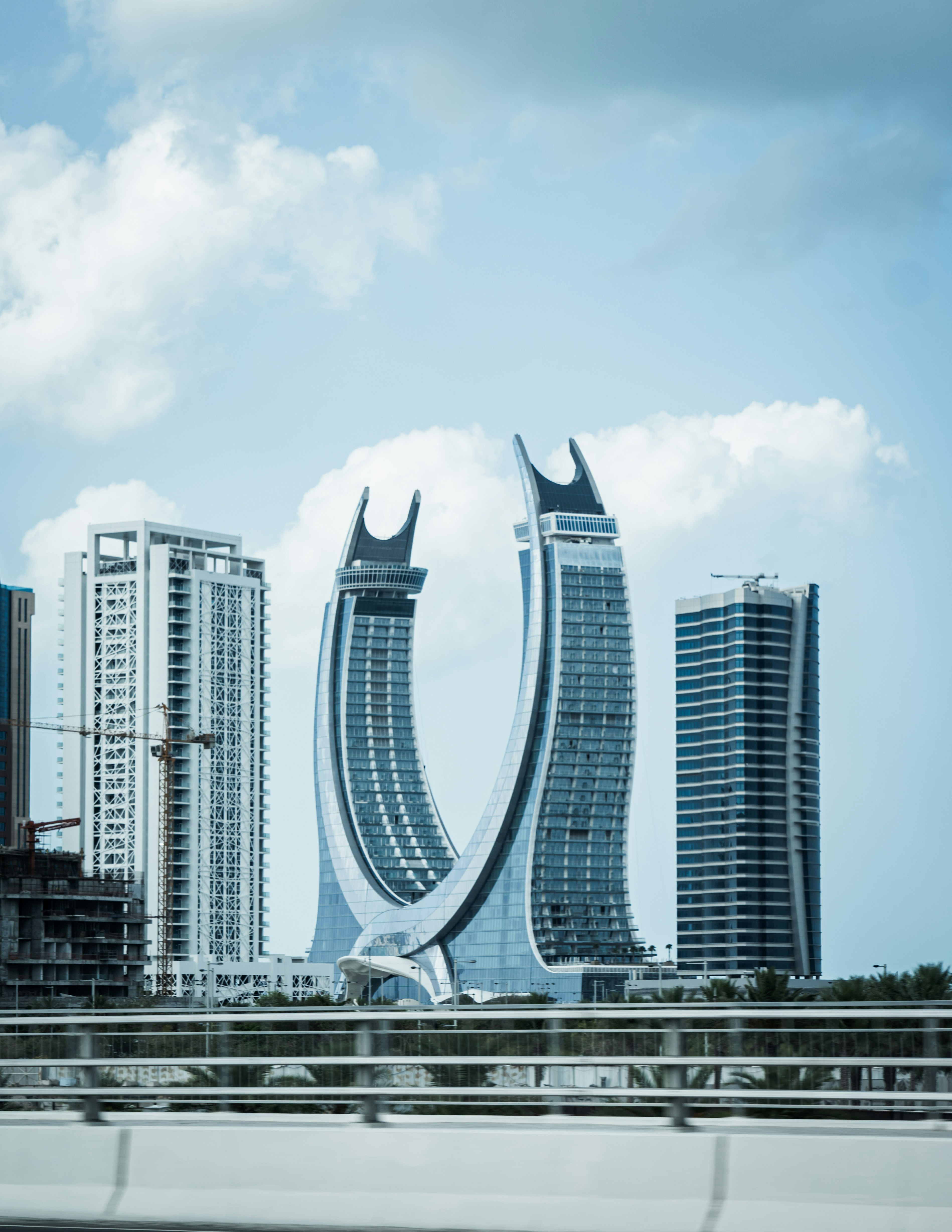 Katara Towers skyscrapers in Lusail - Free Photo on Unsplash