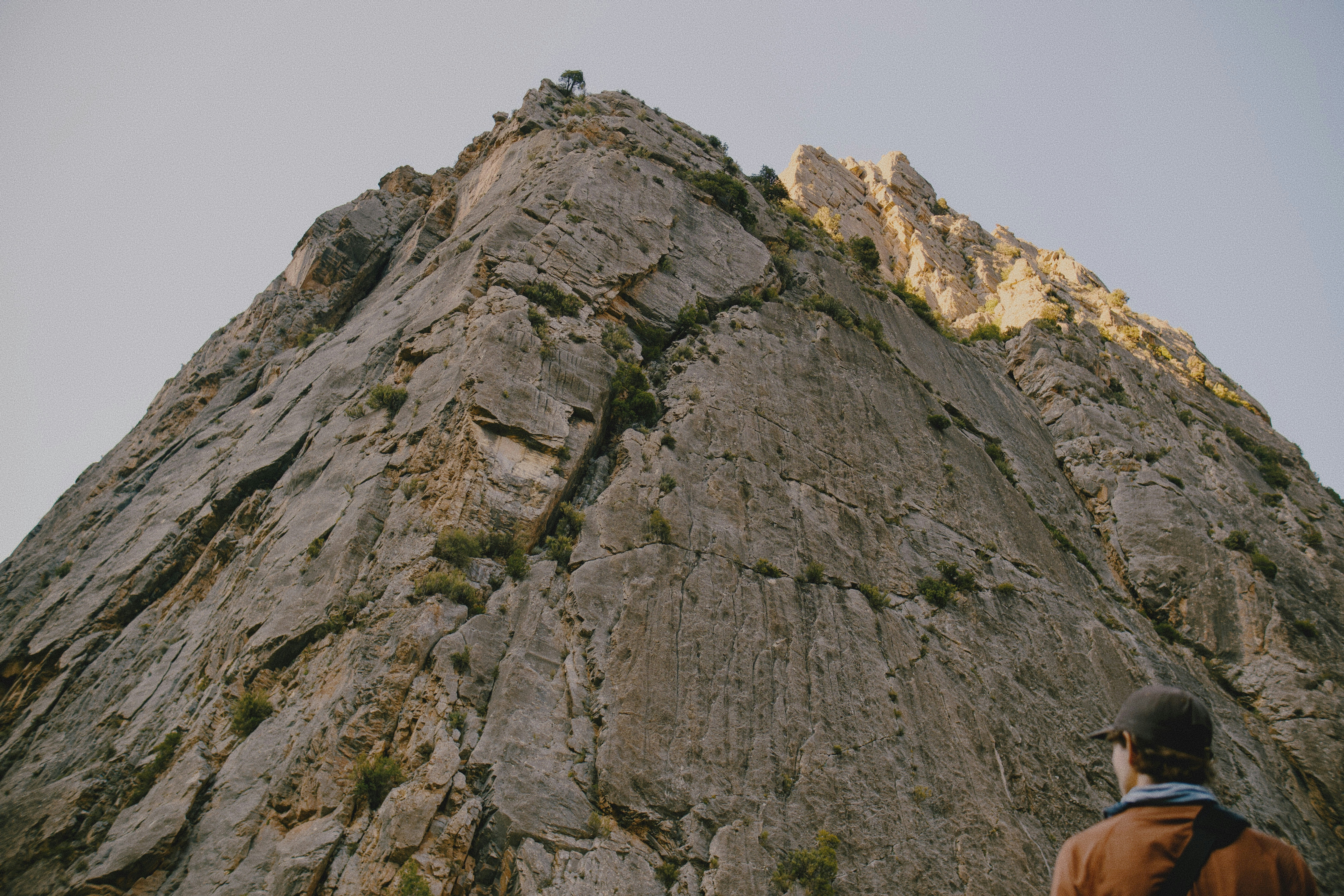 Personne regardant la falaise des Rocheuses - Photo gratuite sur Unsplash