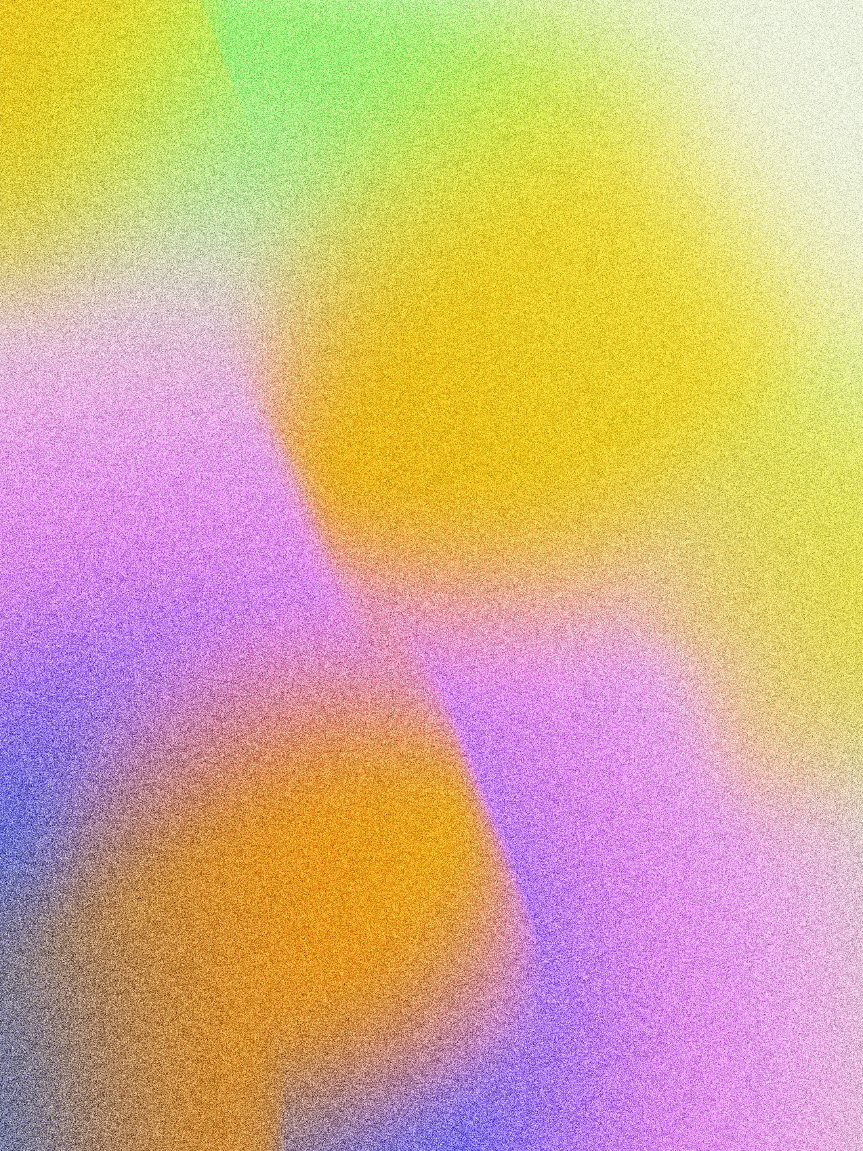 A soft gradient shifting from yellow to purple and orange with a grainy texture