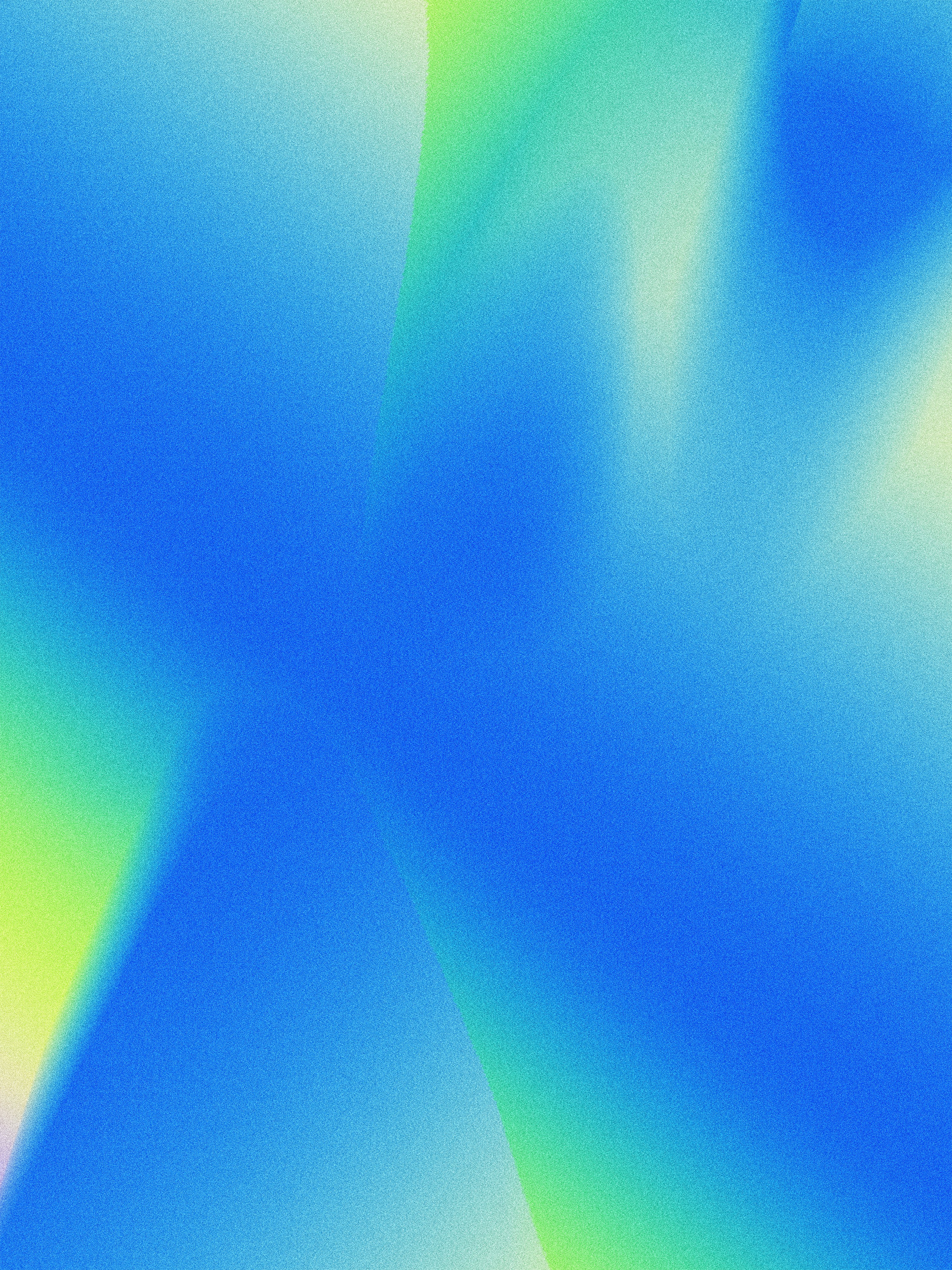 A soft gradient shifting from vibrant blue to bright lime green
