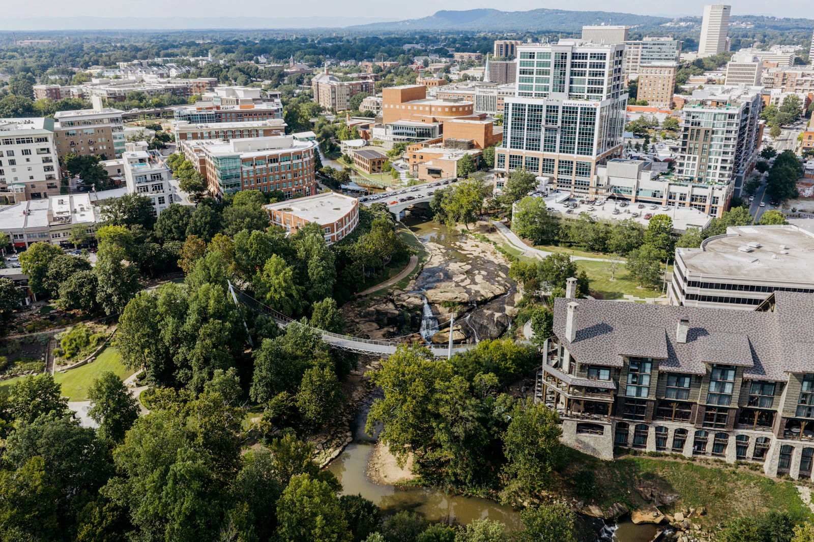 A view of Greenville, SC