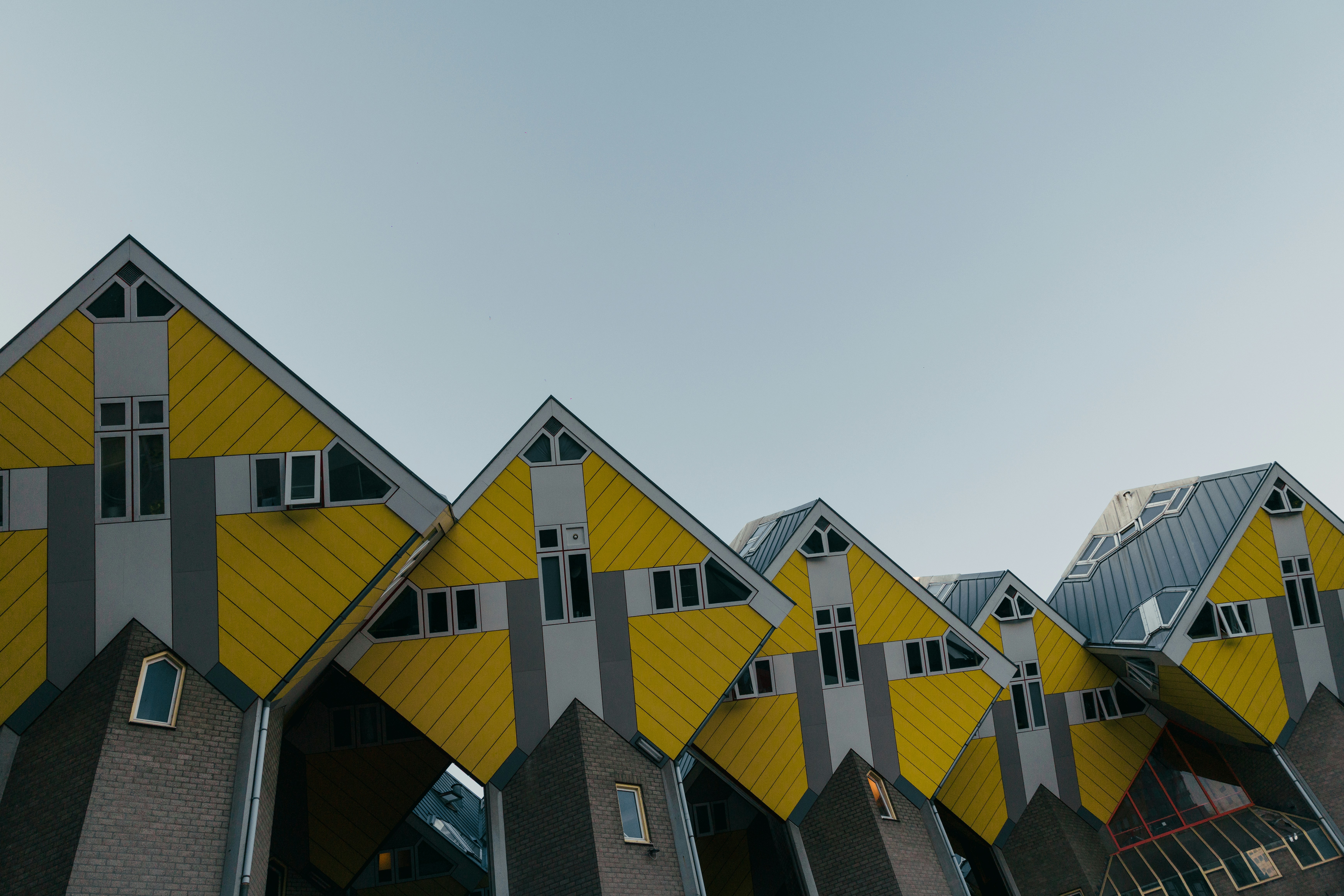 Yellow cube houses in Rotterdam - Free Photo on Unsplash