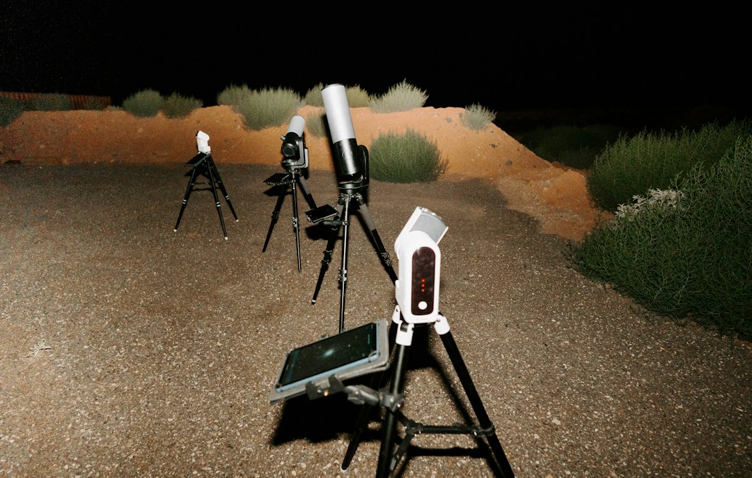 spotting scope sideview
