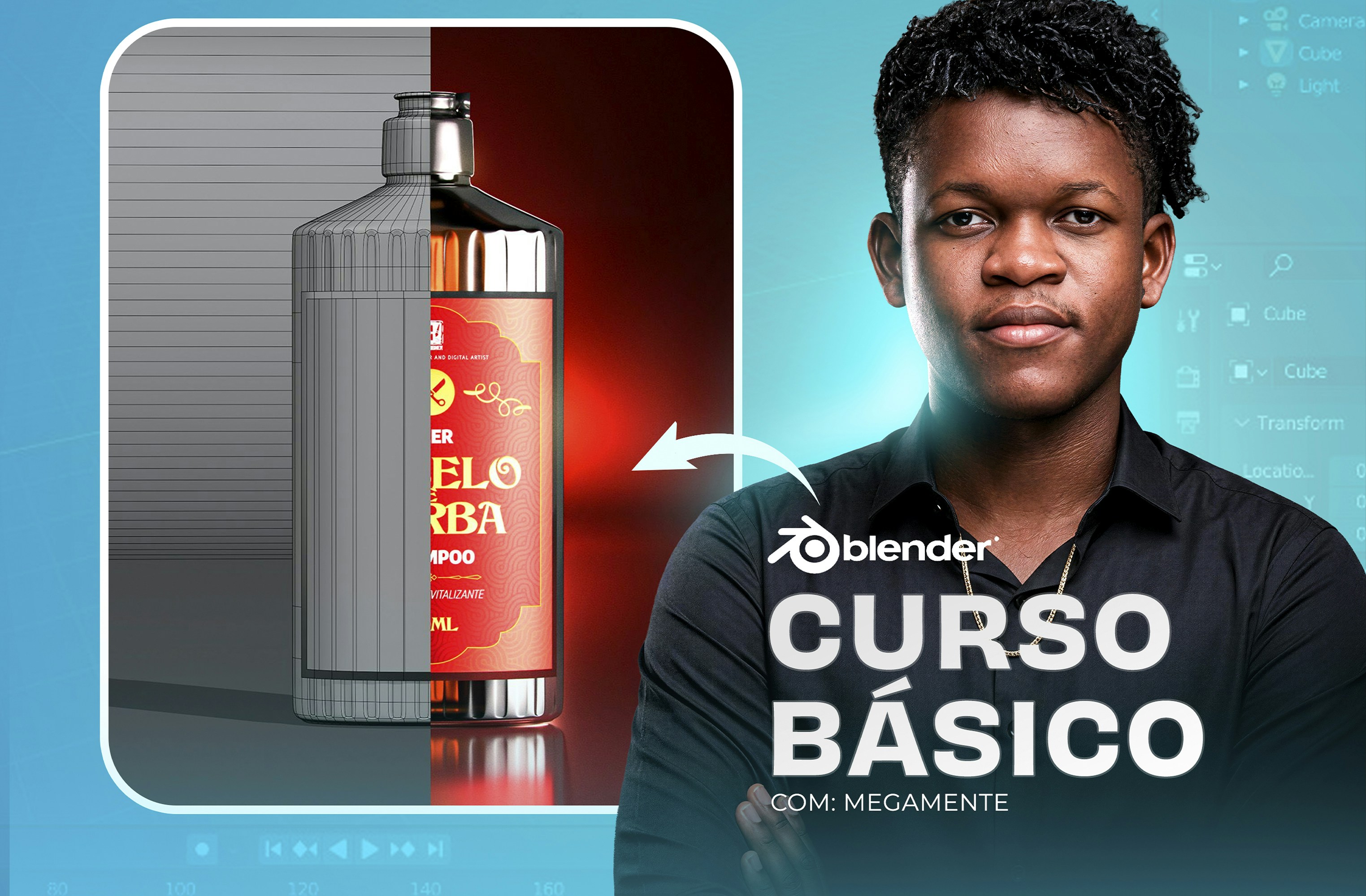 Blender Essencial: O Guia Definitivo para Iniciantes em 3D