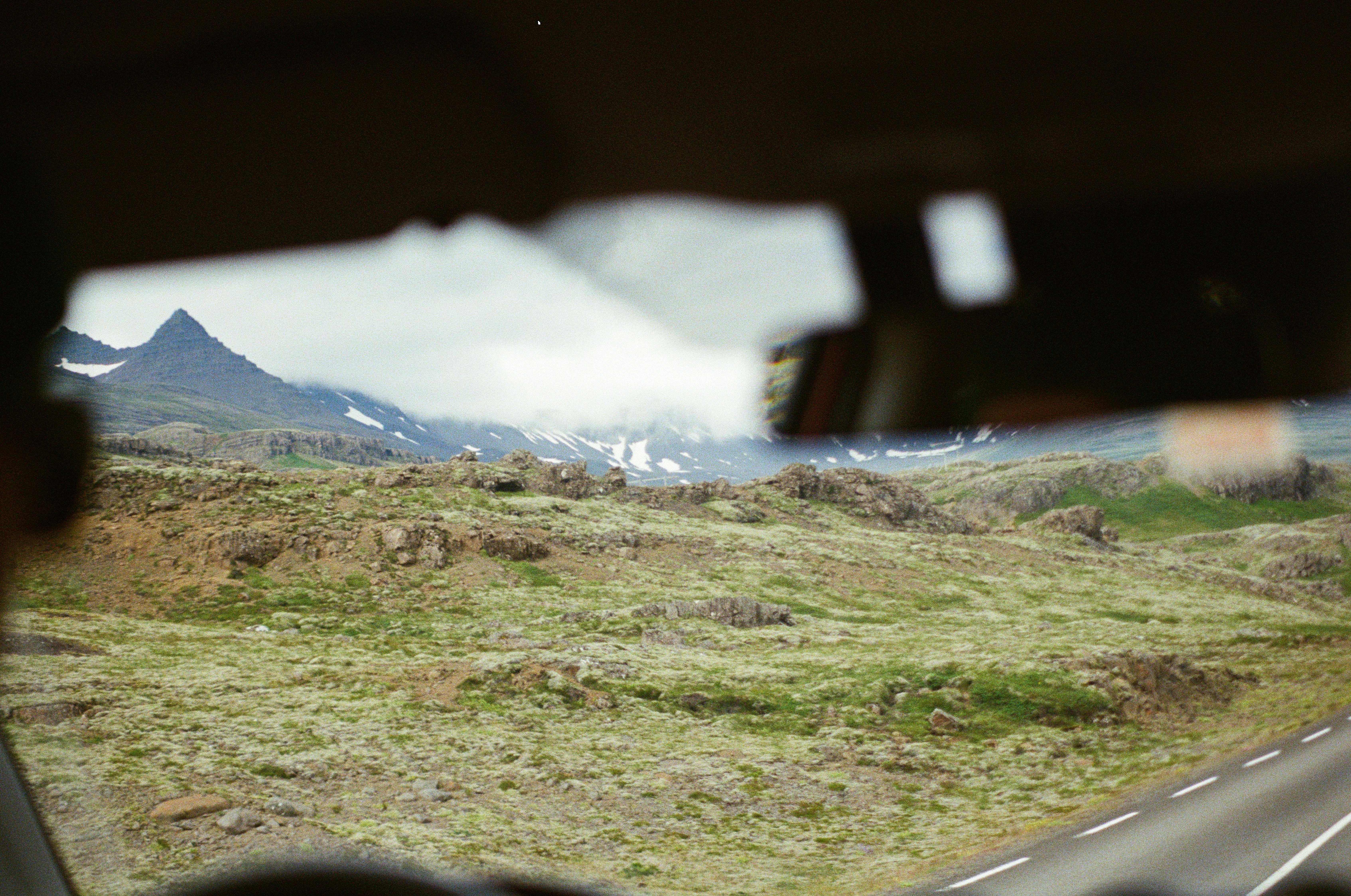 Mountains and mossy landscape from car - Free Photo on Unsplash