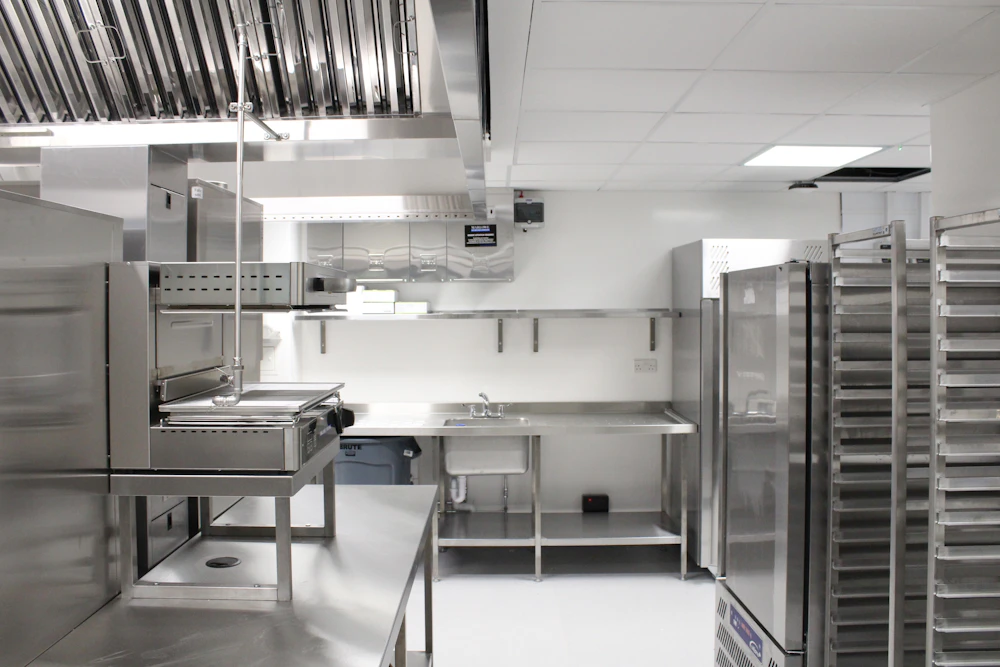 Illustrative commercial refrigeration and kitchen storage