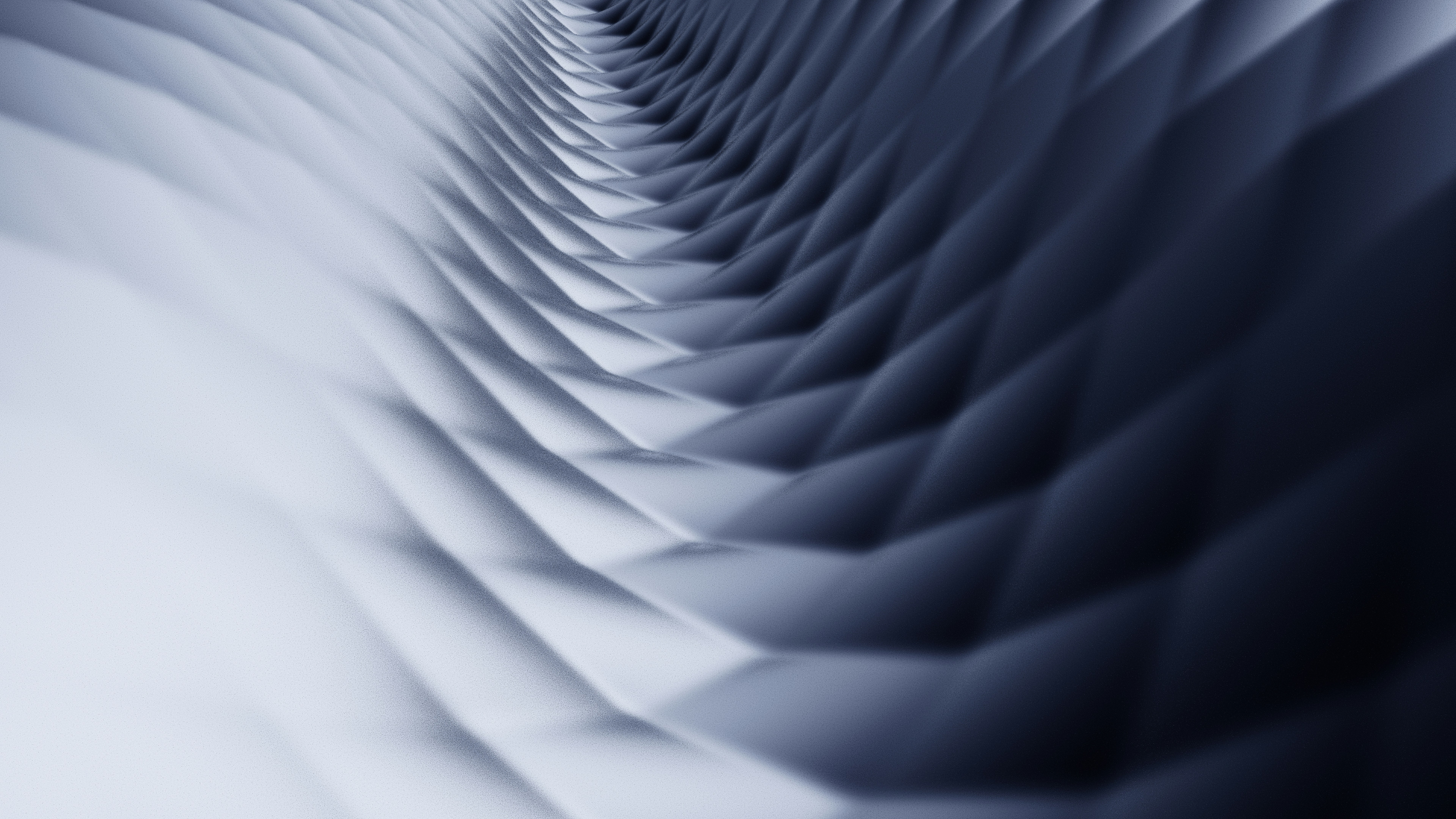 A repeating geometric pattern of dark grey diamond shapes with soft shadows