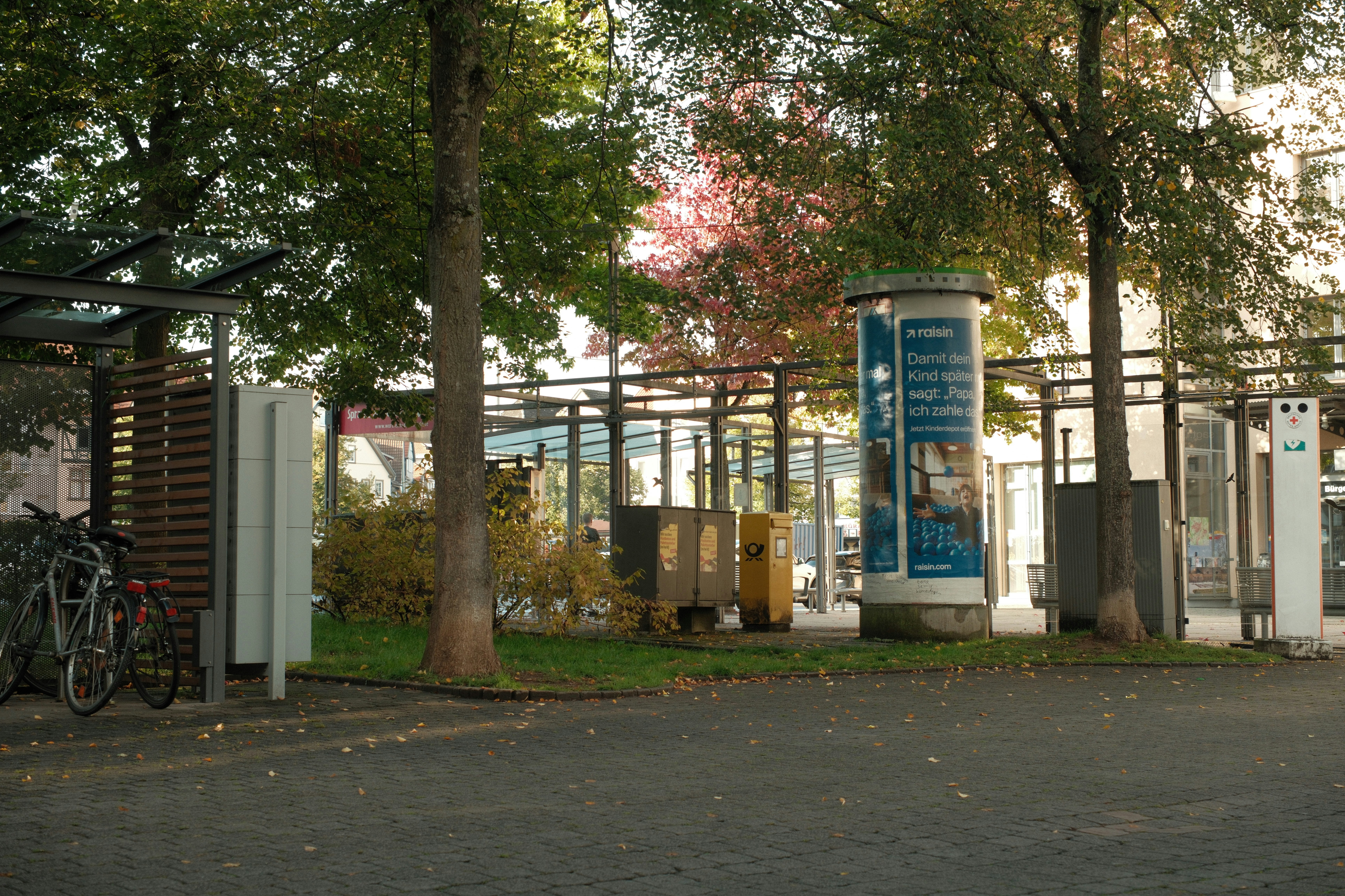 Wartung und Instandhaltung von Fahrradunterständen