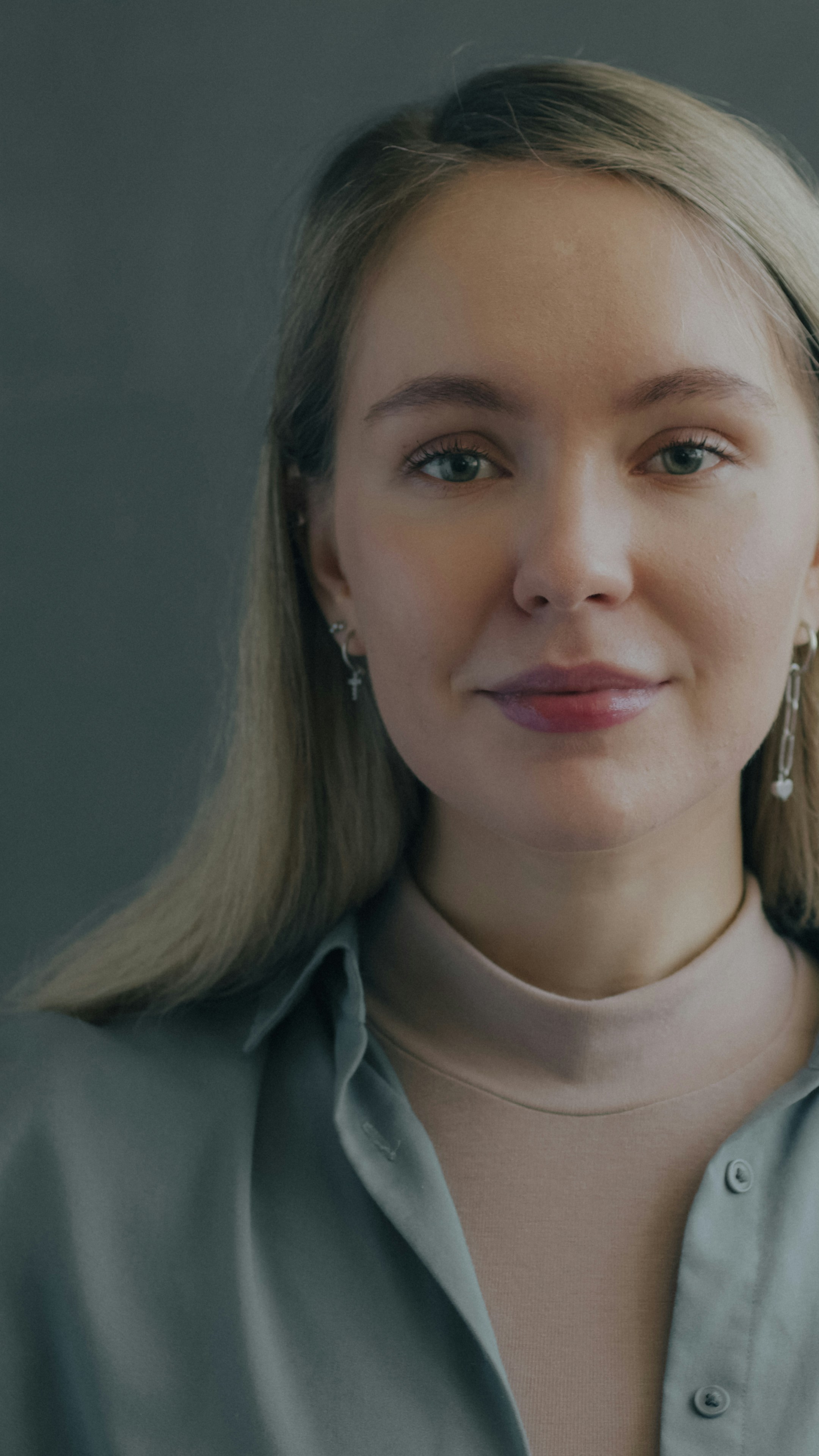 Portrait of Hanna Lind, head of design