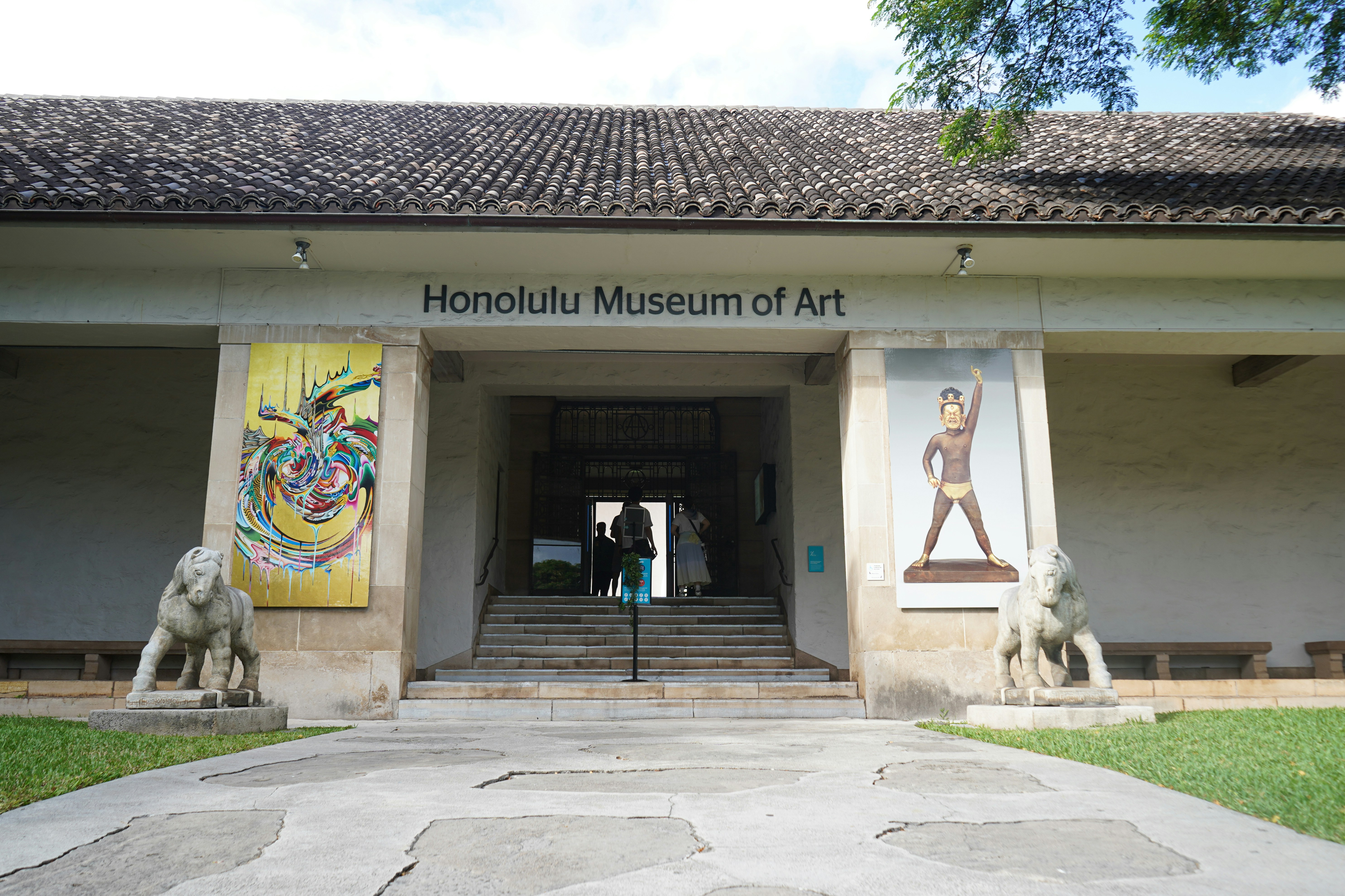 Japanese Art Gallery Inside the Honolulu Museum of Art