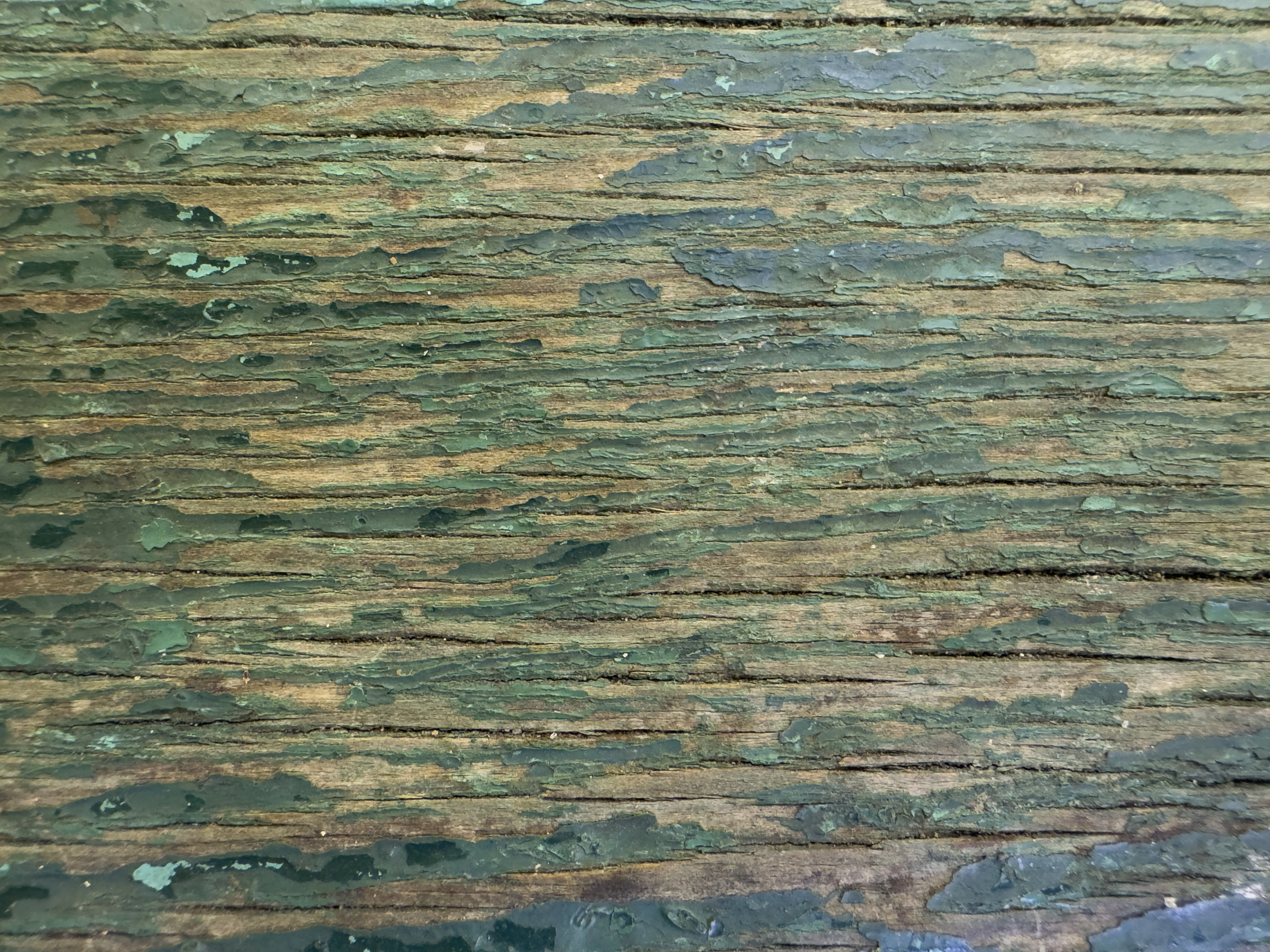 Sealed wooden surface