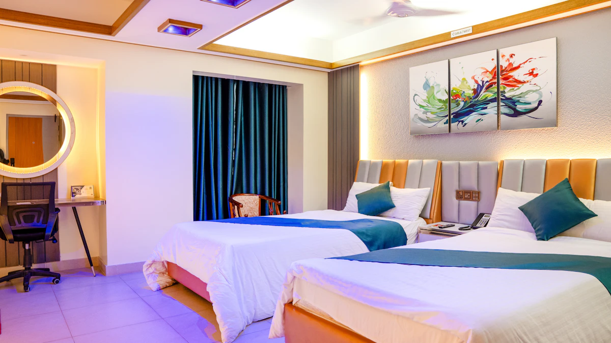Family Room with two beds