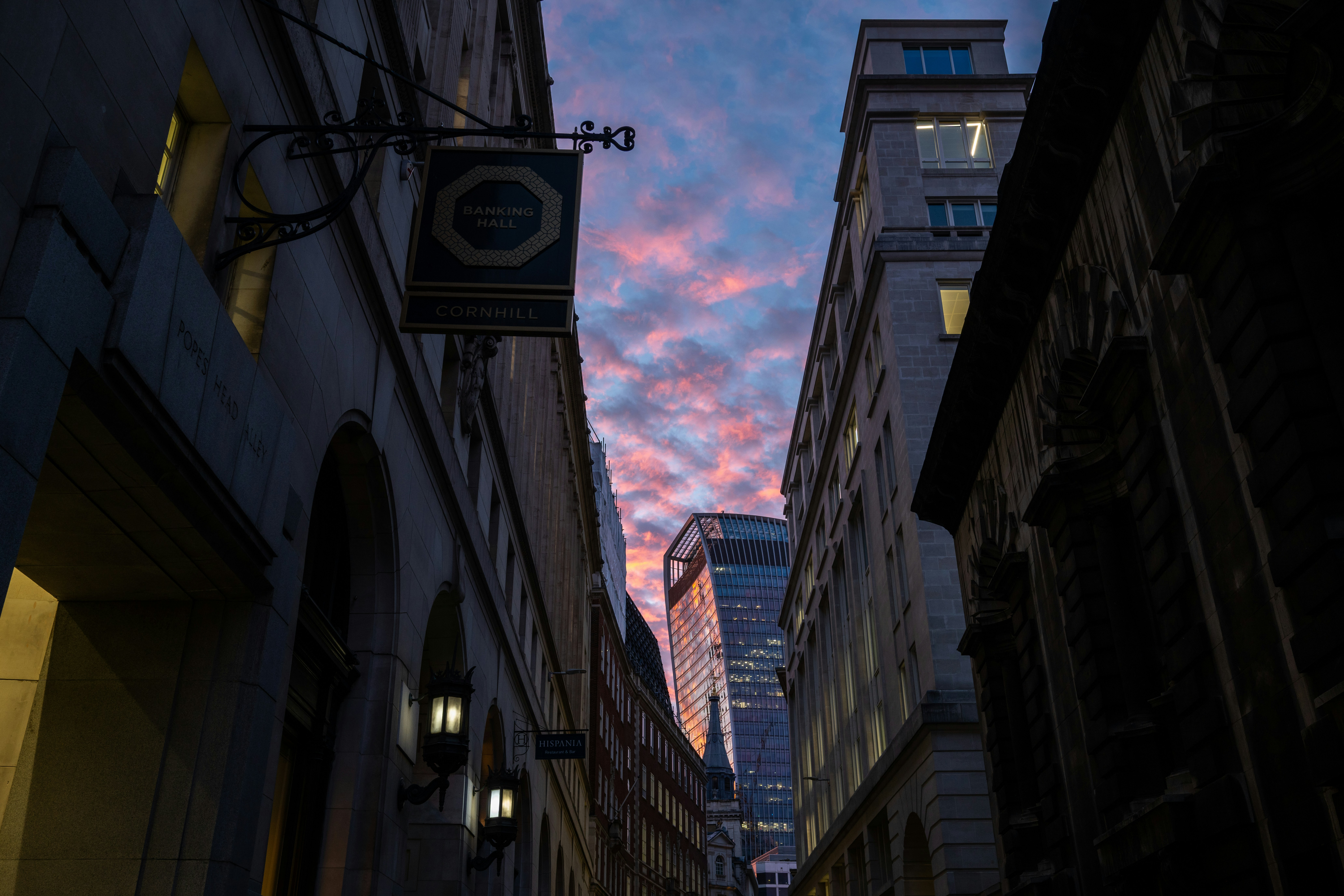 The City of London financial district